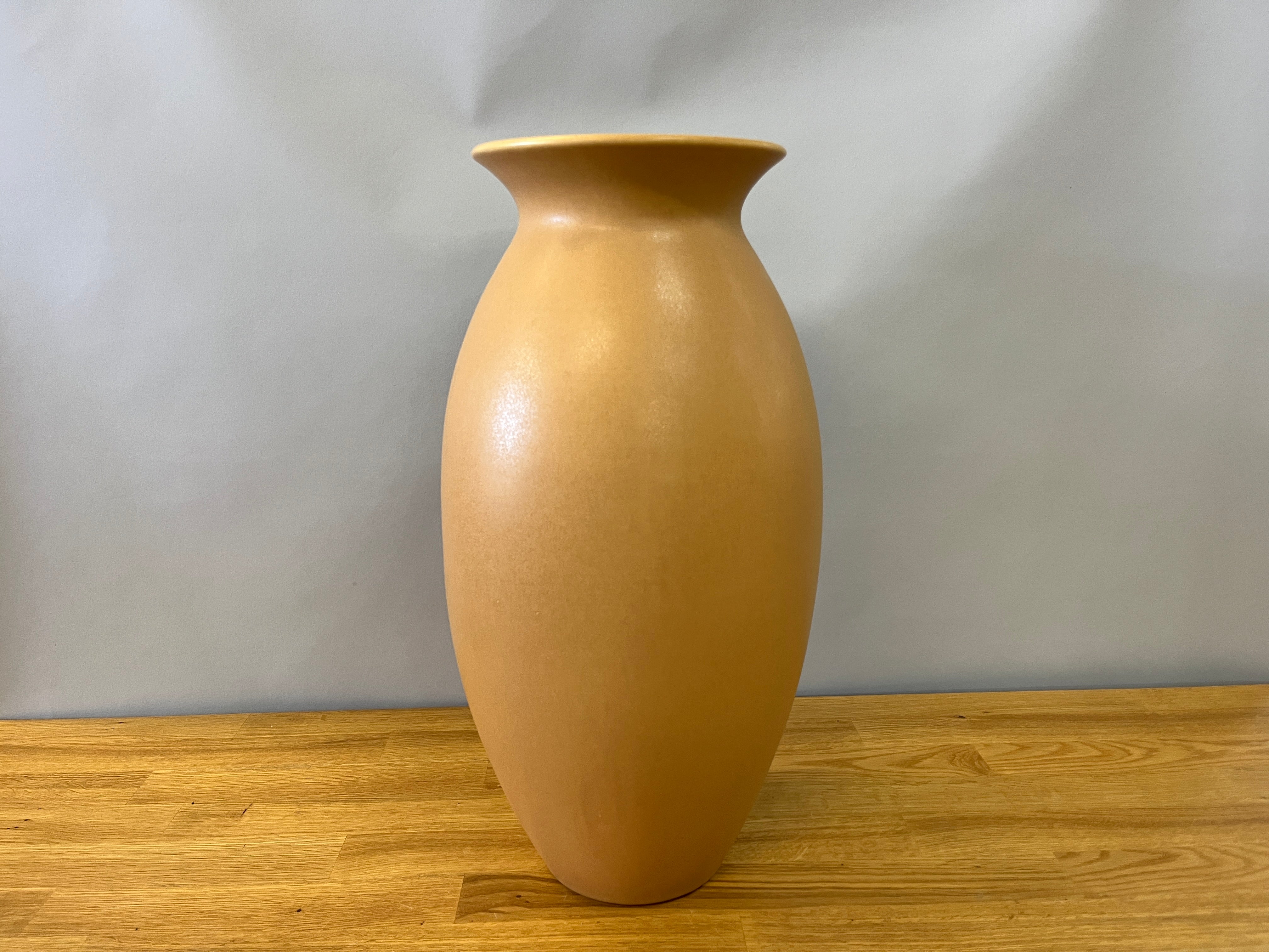 Yellow Floor Vase