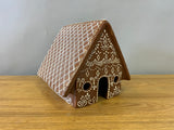 Ceramic Ginger Bread House Decor