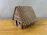 Ceramic Ginger Bread House Decor