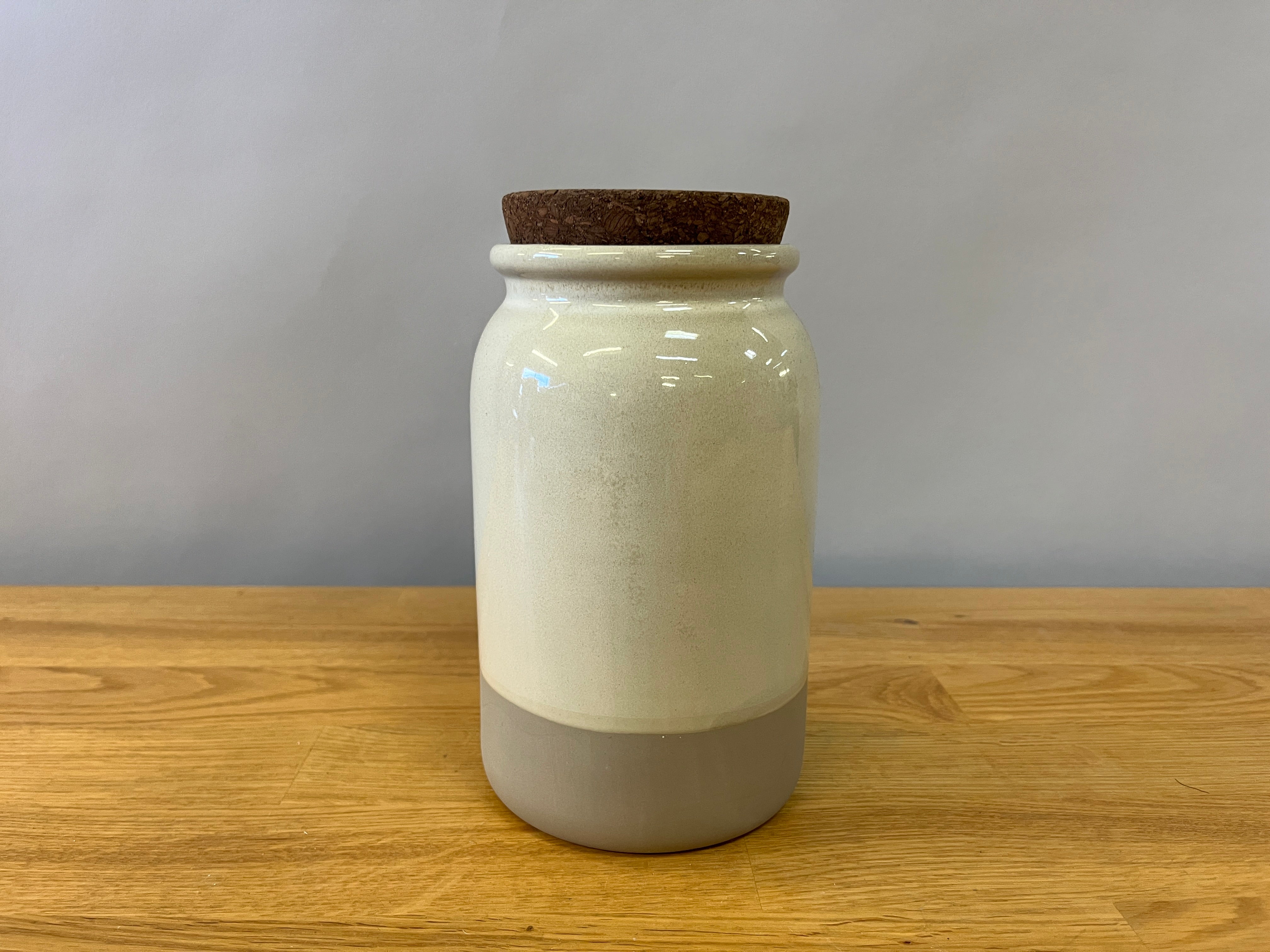 Two Tone Kitchen Canister.