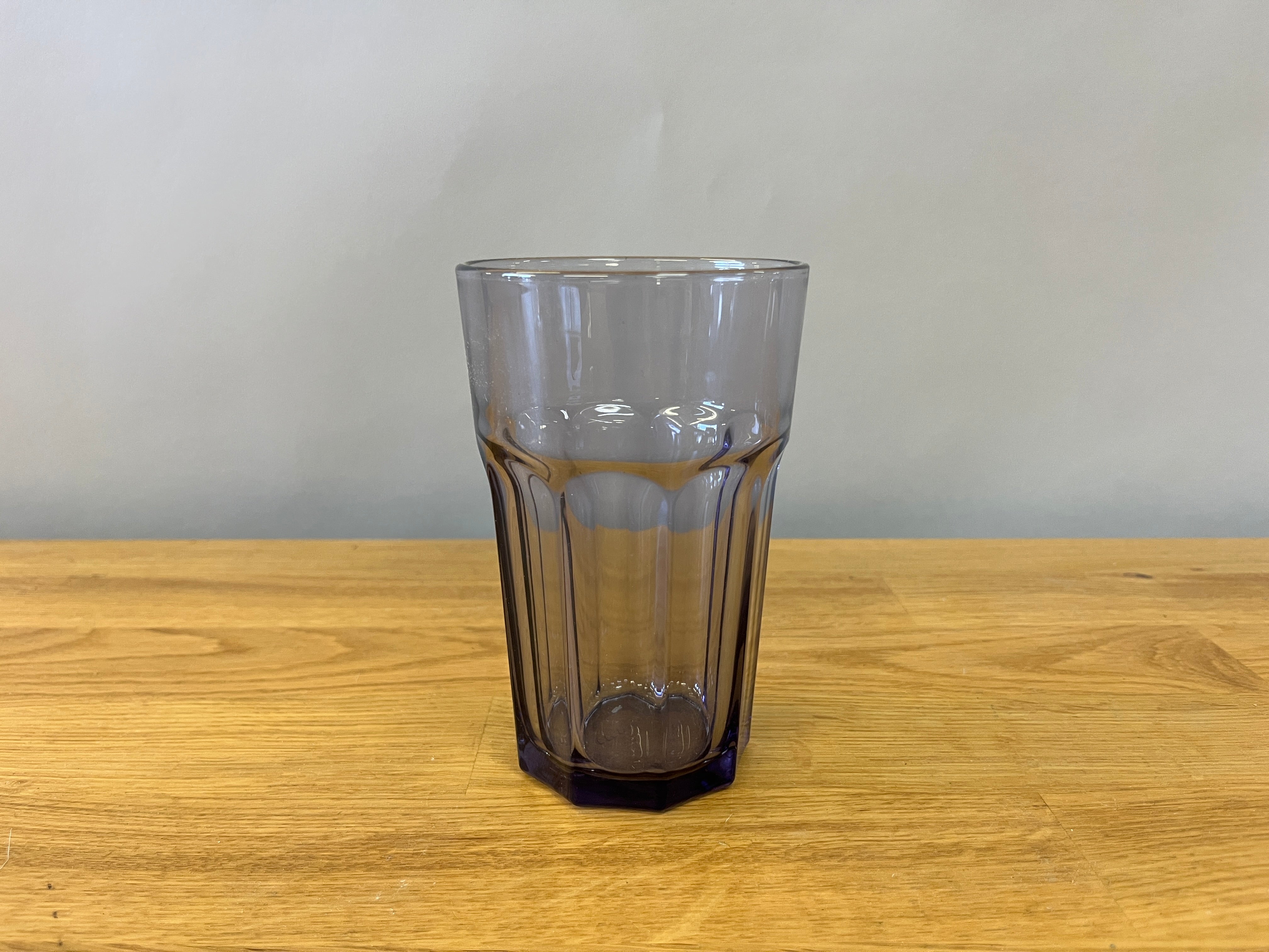 Purple Glass Drinking Glasses