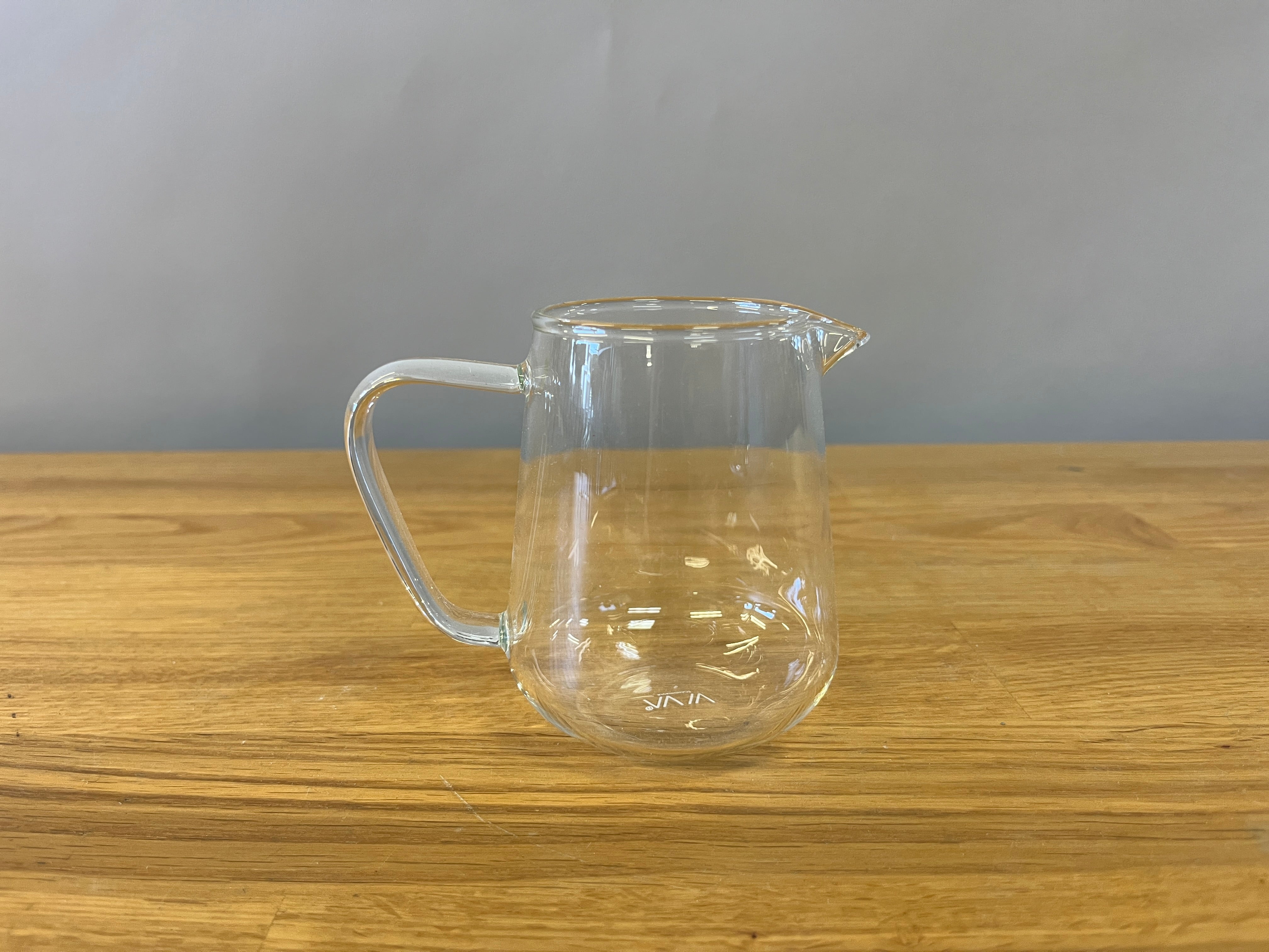 Glass Milk Jar