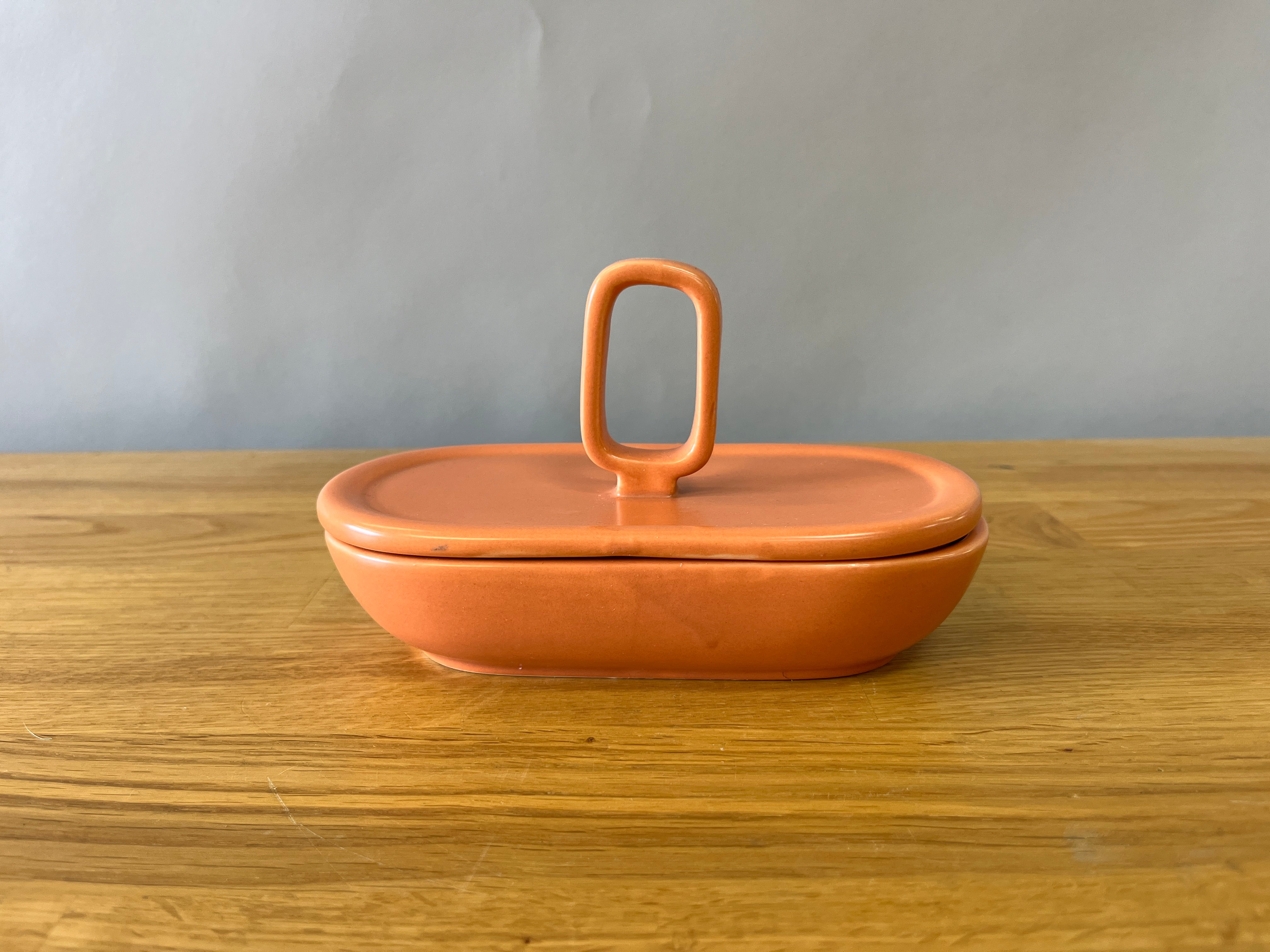 Pink Oval Dish