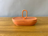 Pink Oval Dish