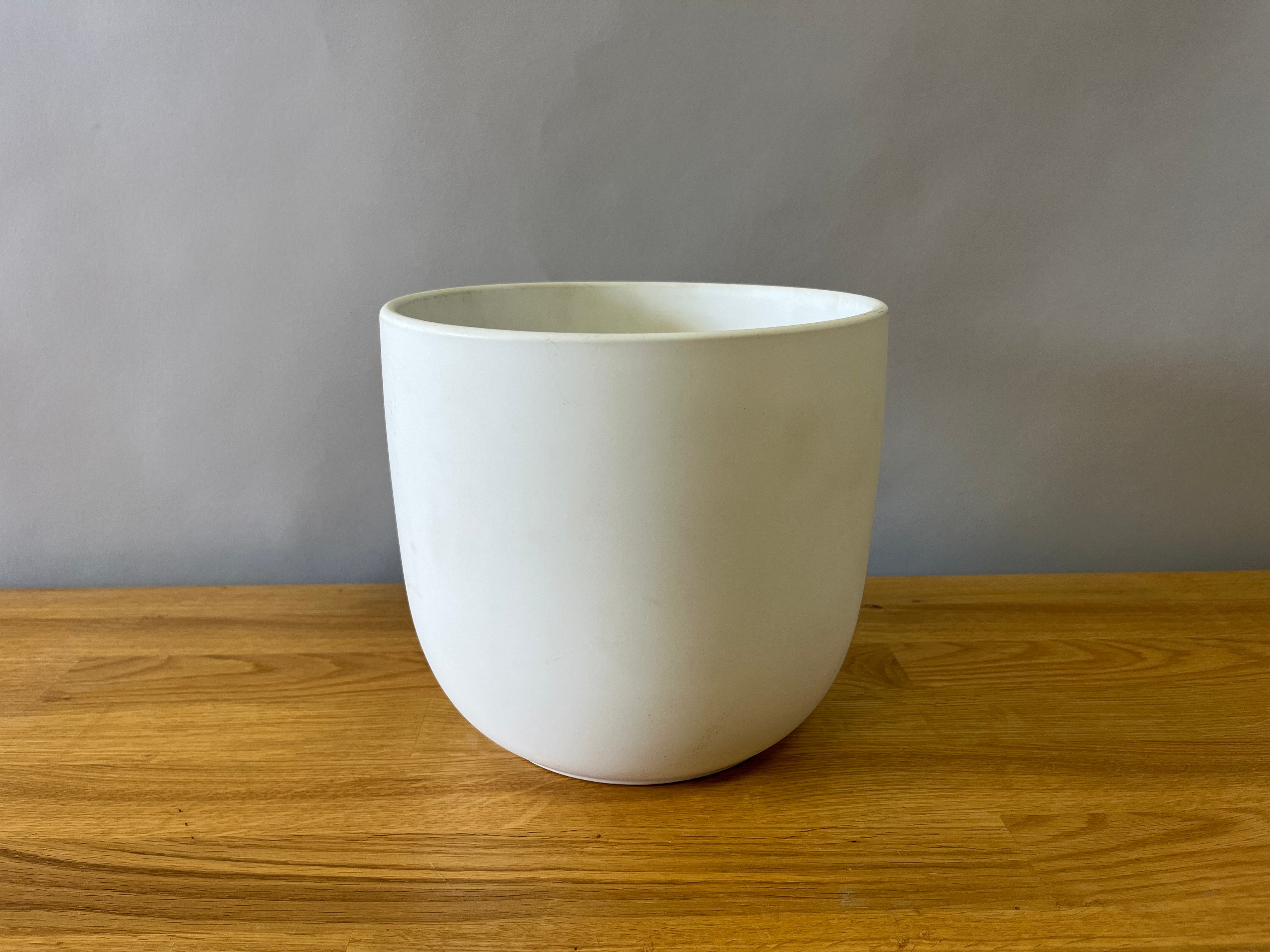 White Planter Pot