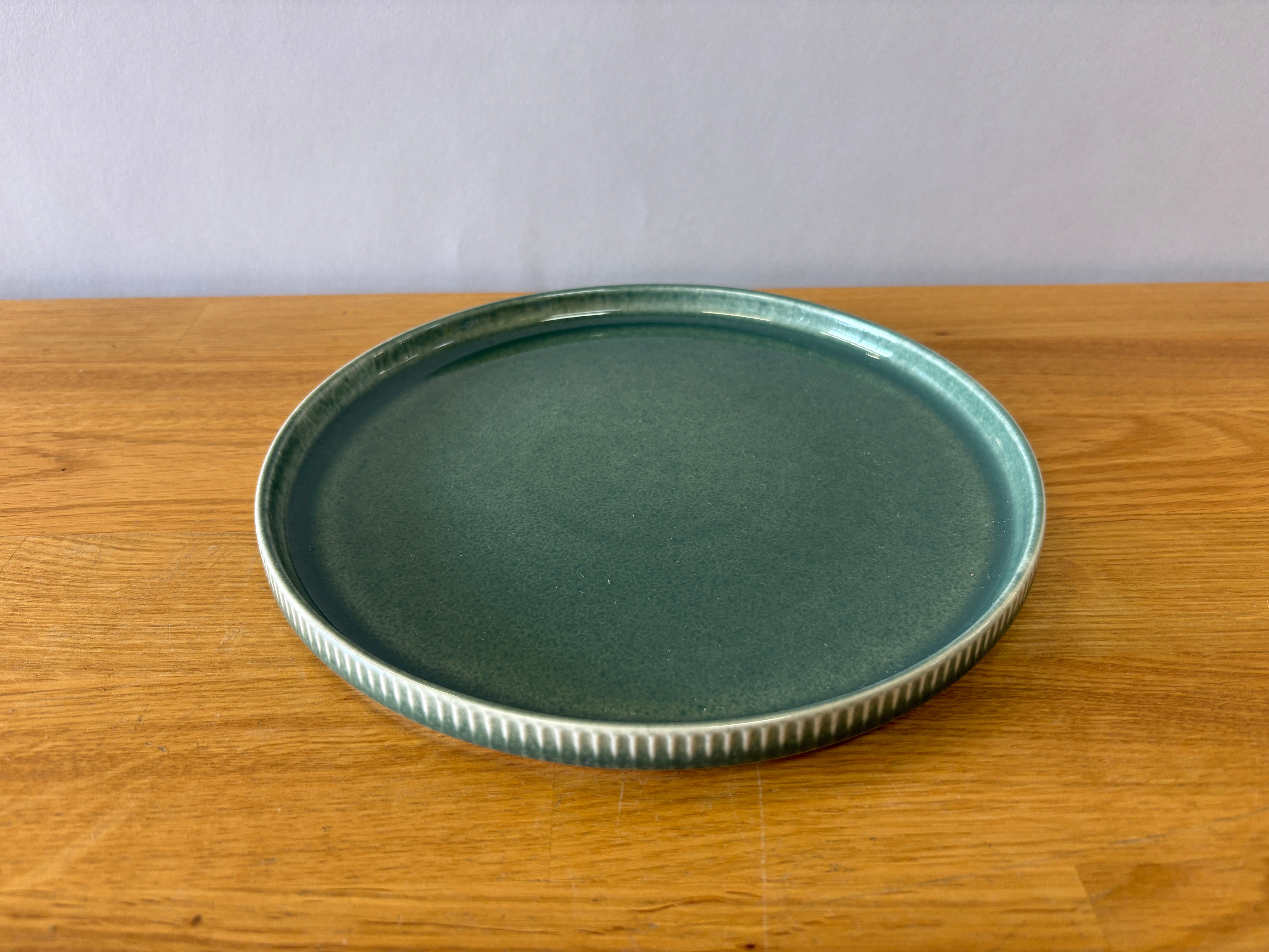 Raised Edge Green Side Plate