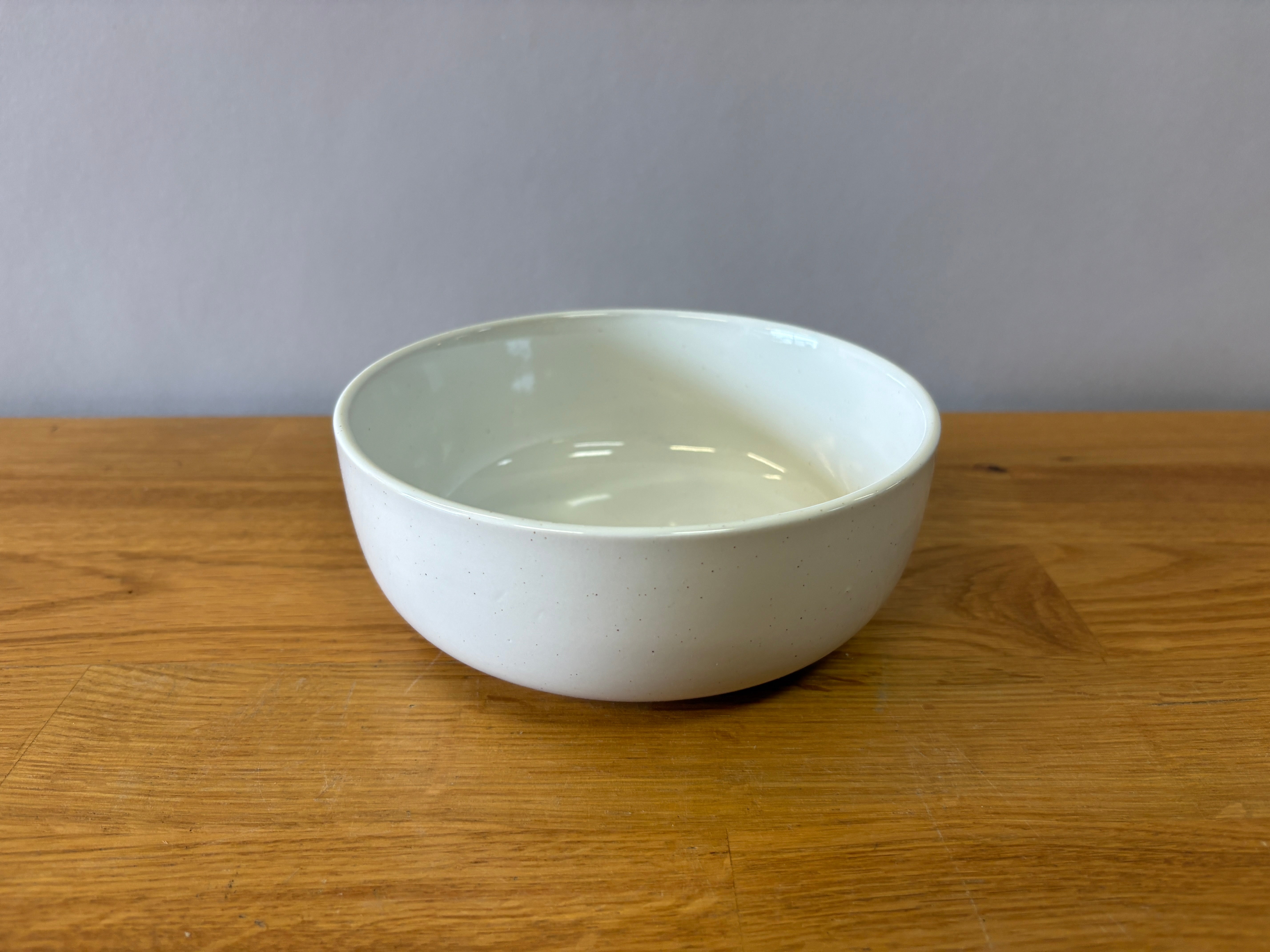 White Speckled Bowl