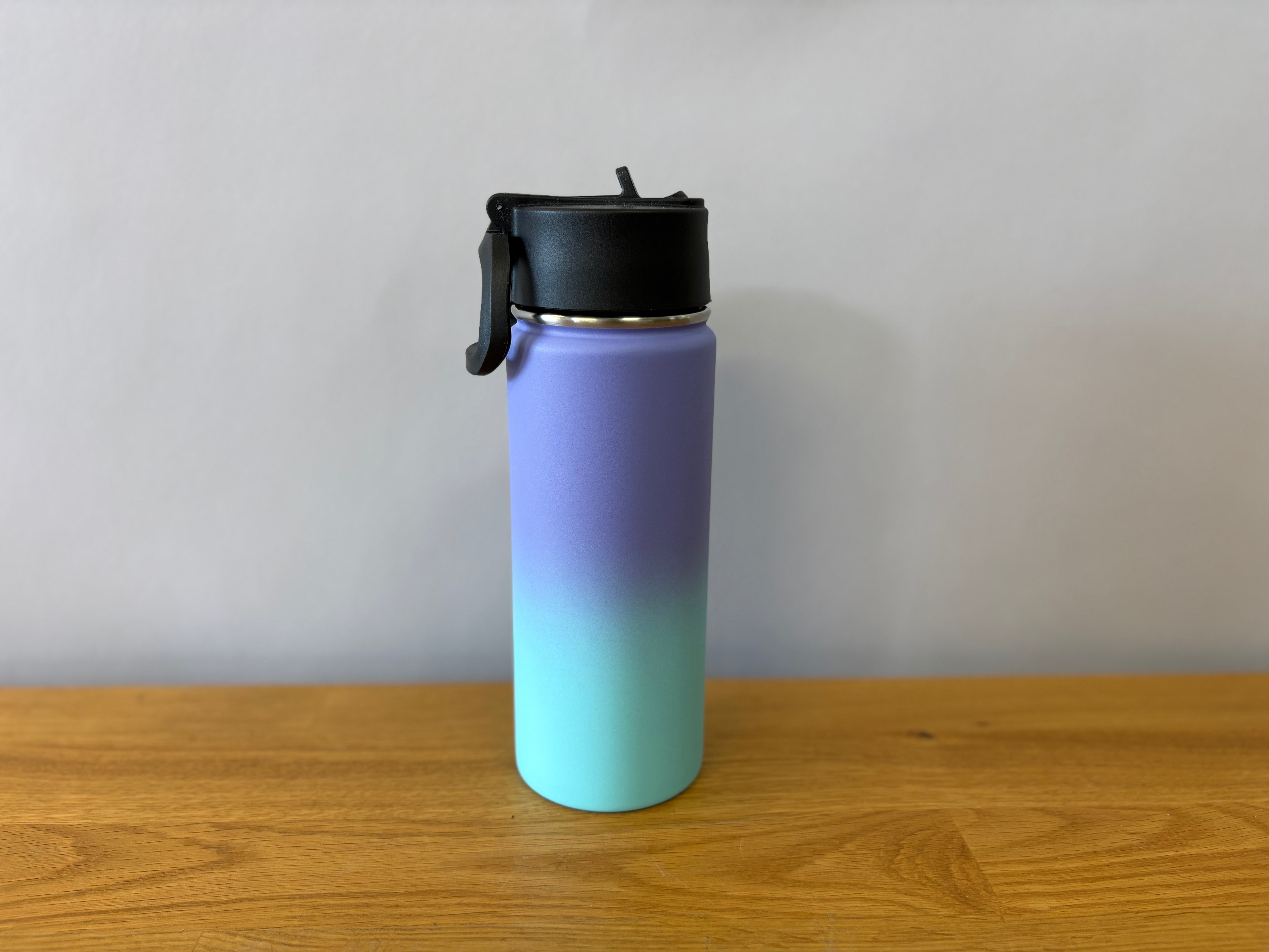 Purple and Blue Travel Mug