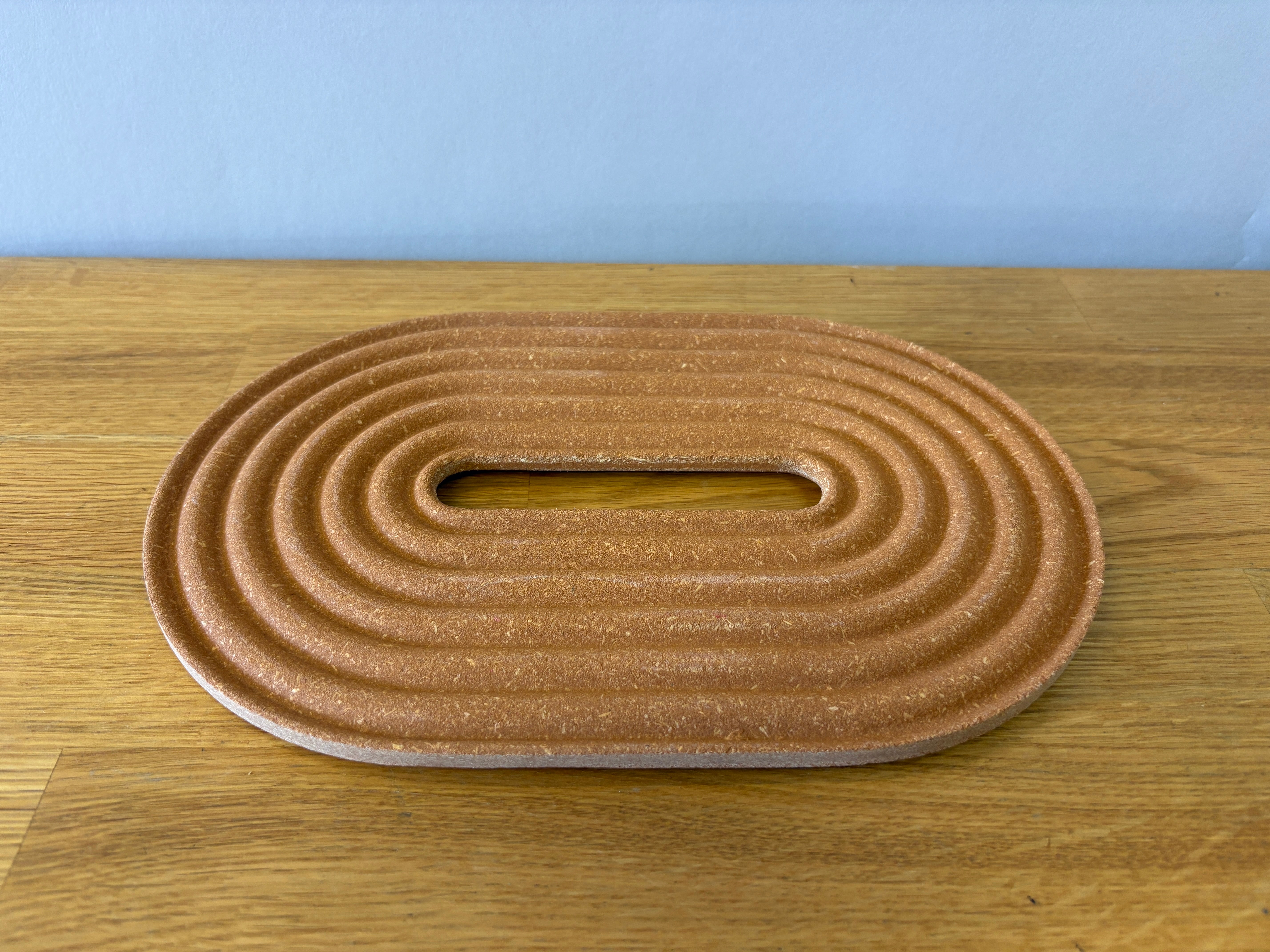Orange Oval Trivet