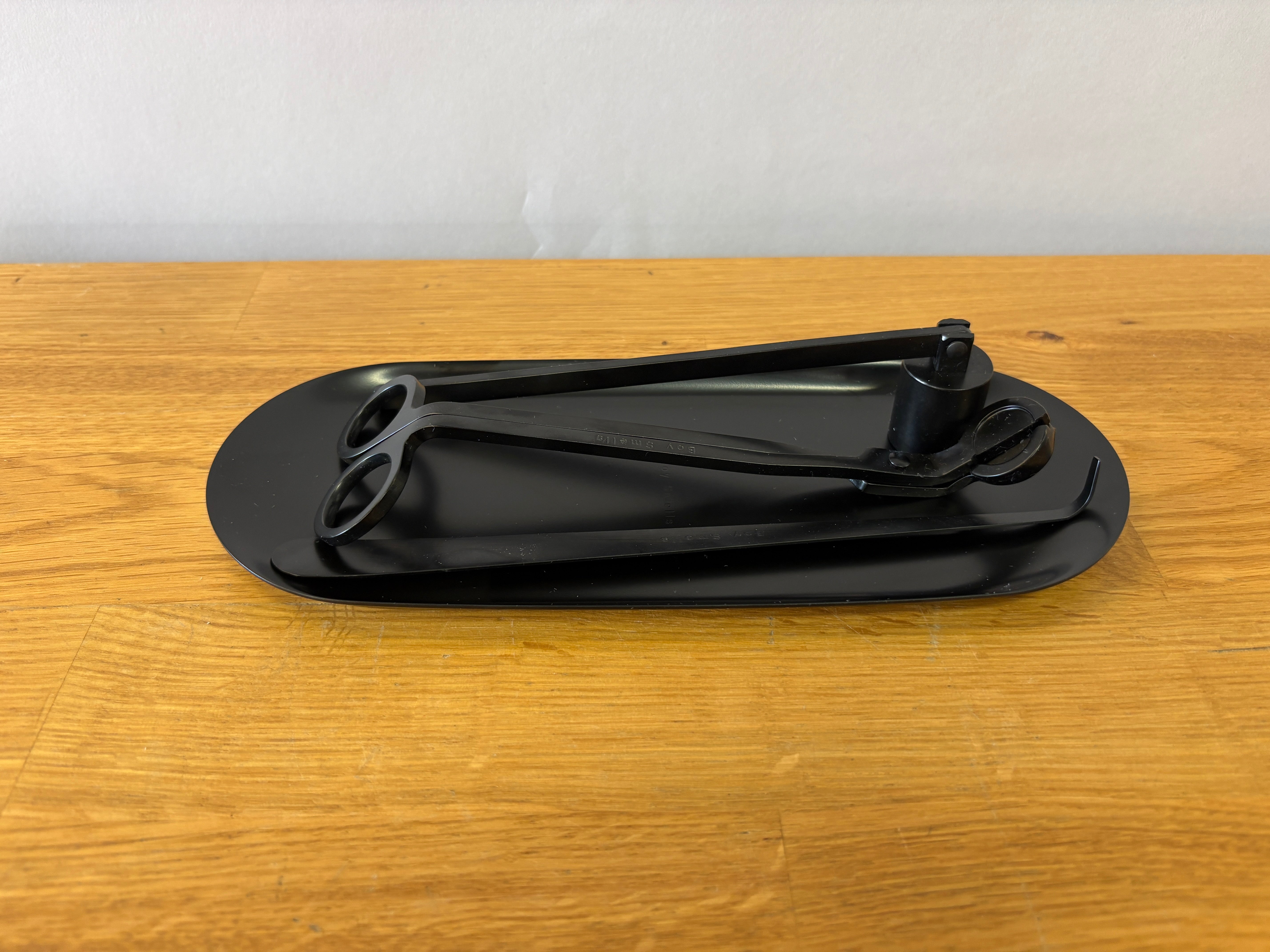 Matte Black Candle Care Set