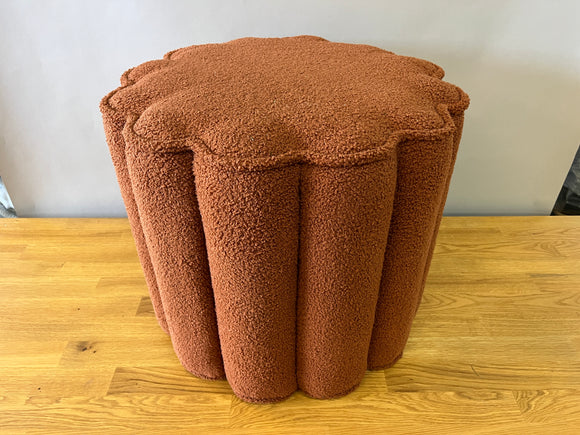 Orange Ottoman