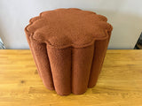 Orange Ottoman
