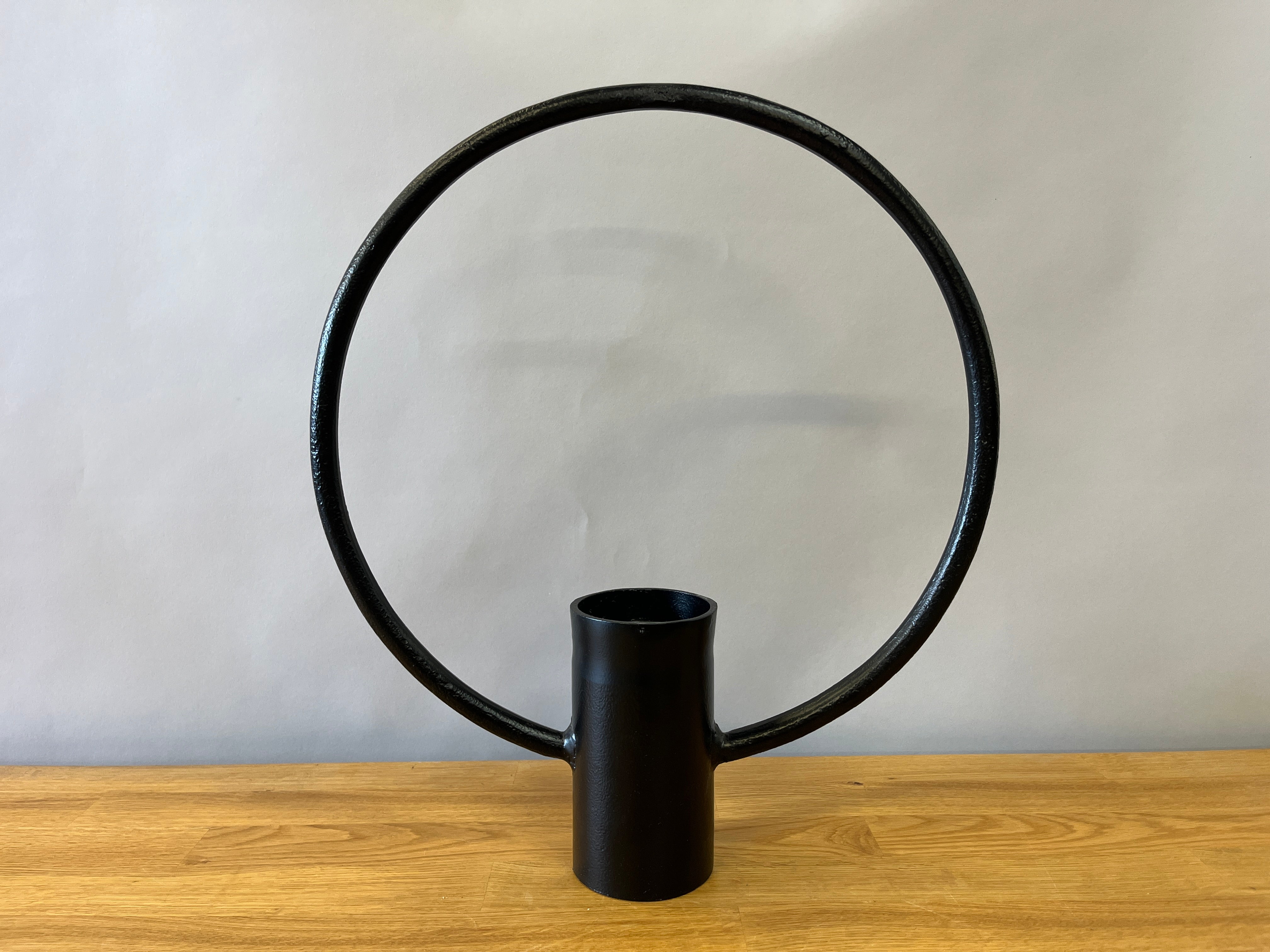 Black Metal Circular Decor