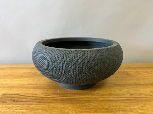 Black Low Decorative Bowl