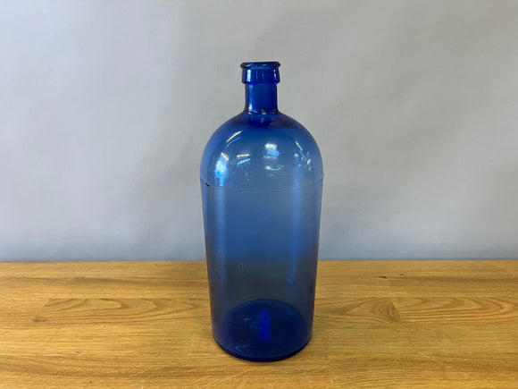 Dark Blue Glass Jar