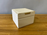 White Cloth Jewelry Box