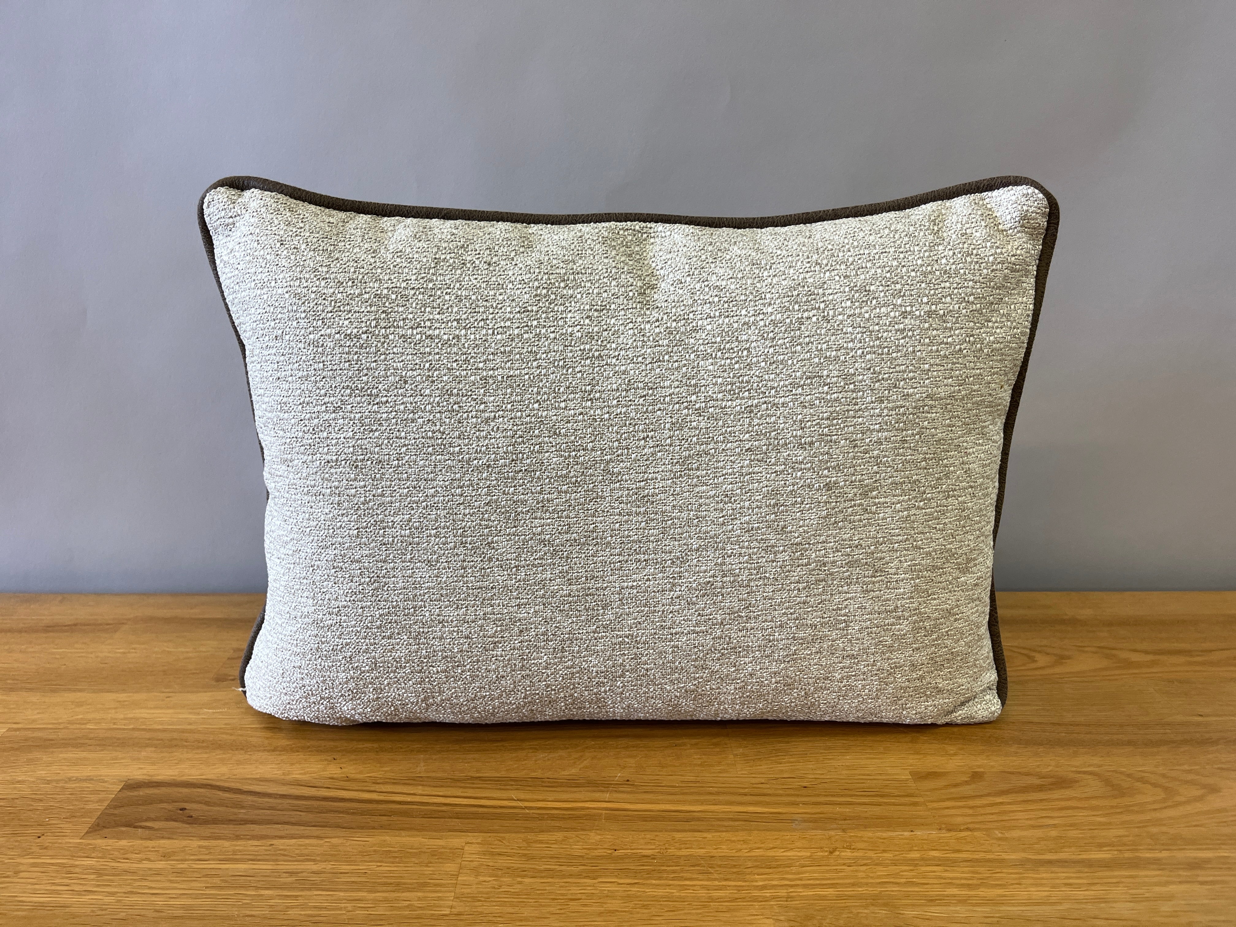 Light Brown Rectangular Pillow