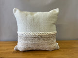 Two Tone Brown Pillow