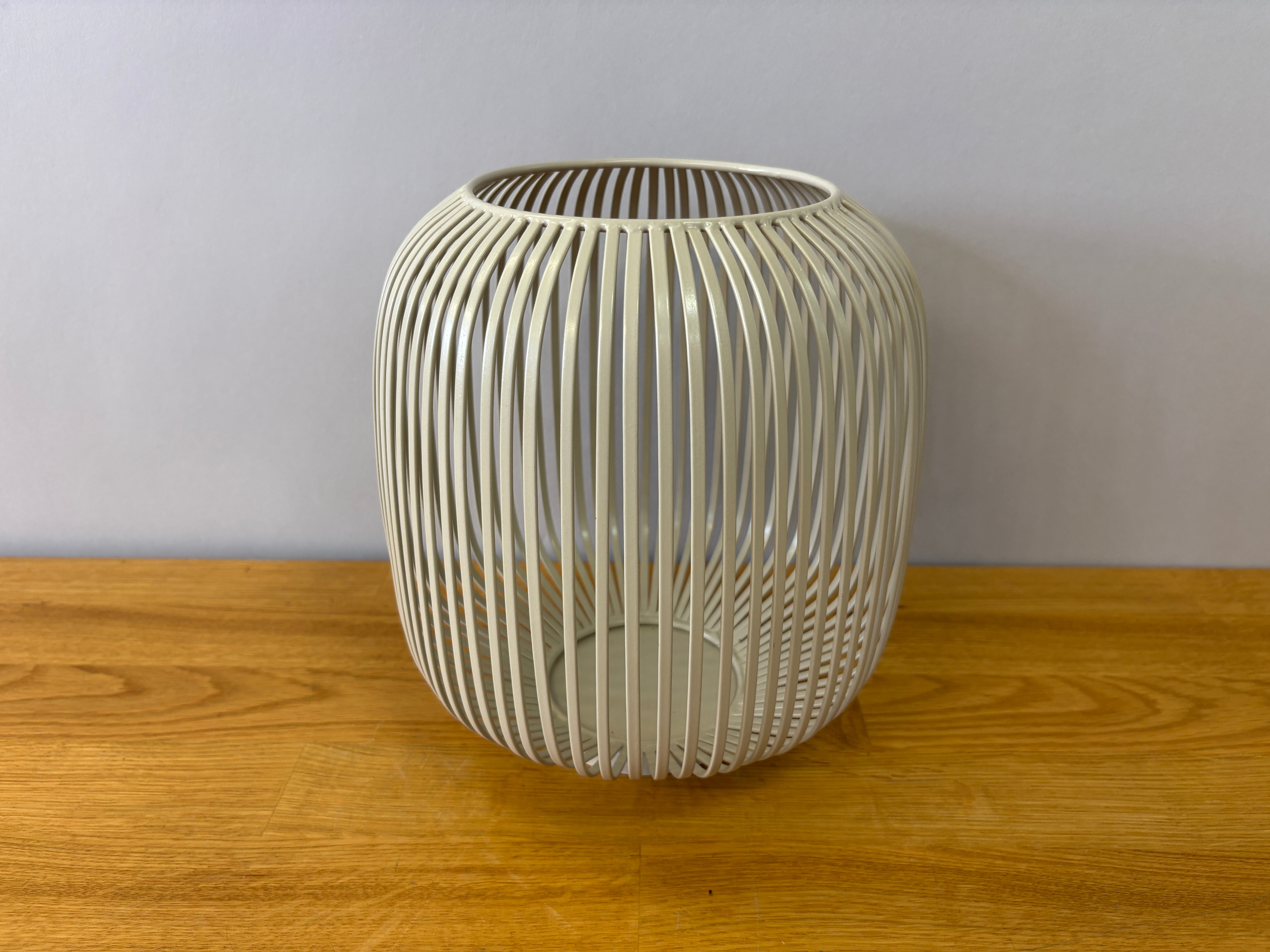 Beige Candle Holder