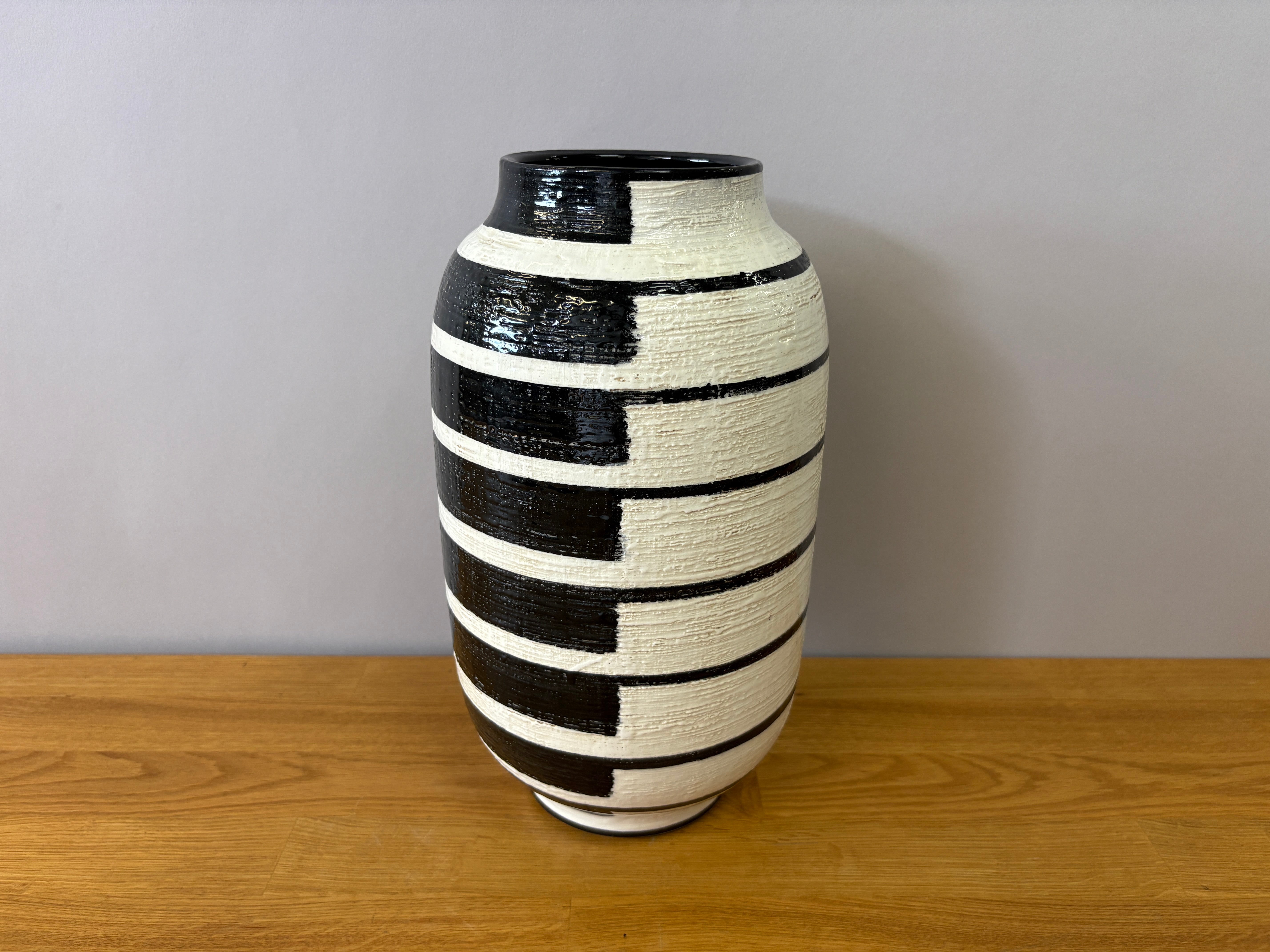 Black and White Vase