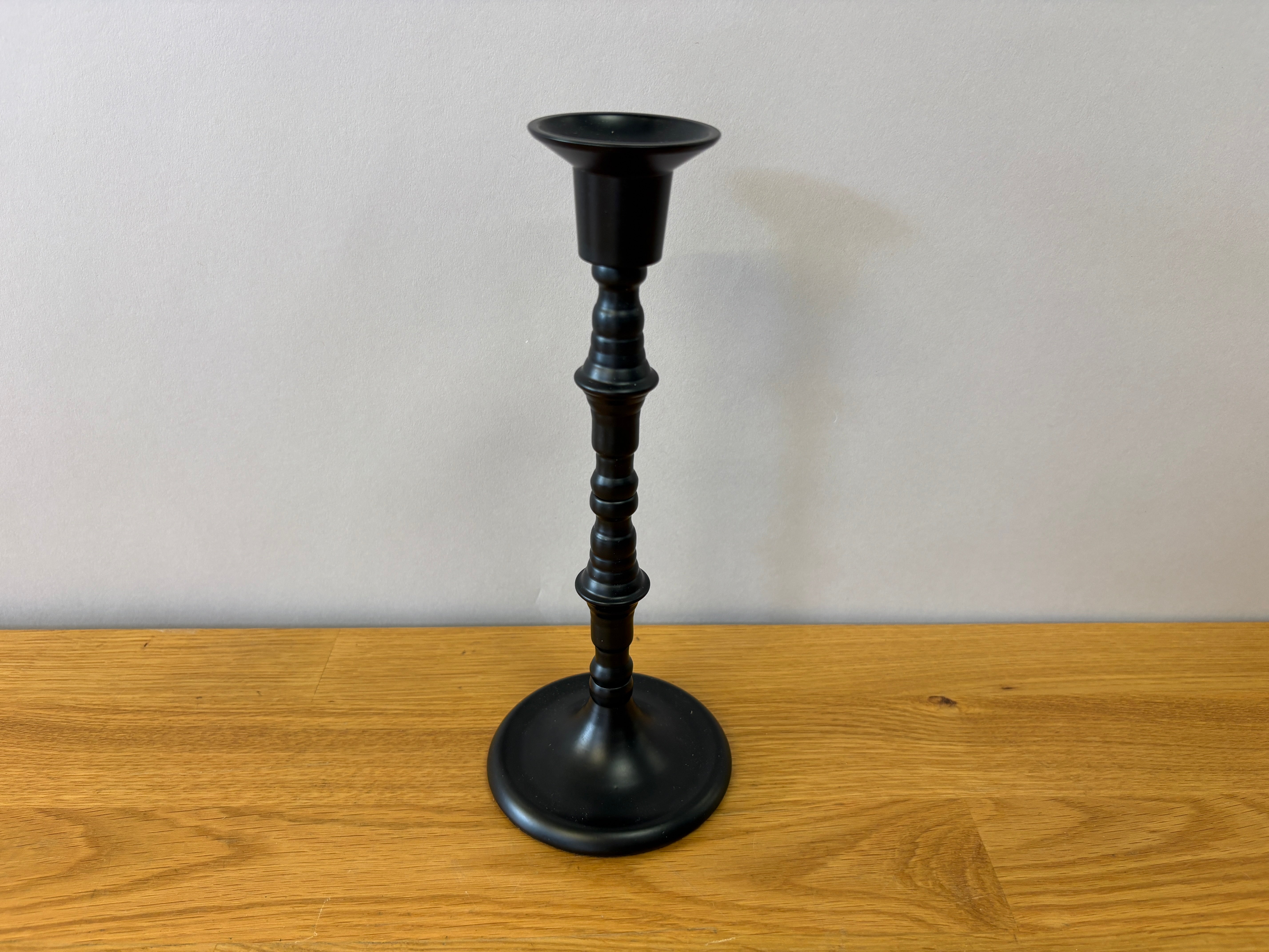 Medium Black Candle Holder