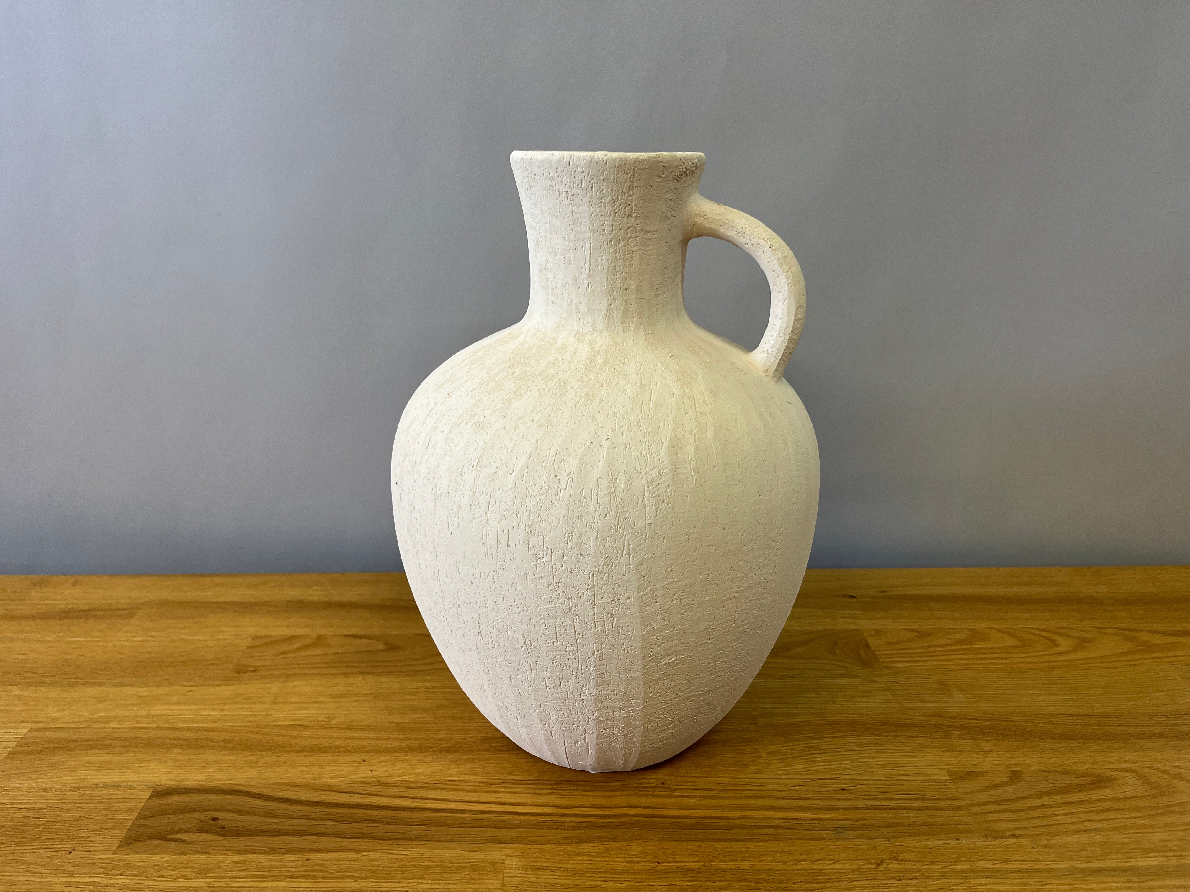 Matte White Vase