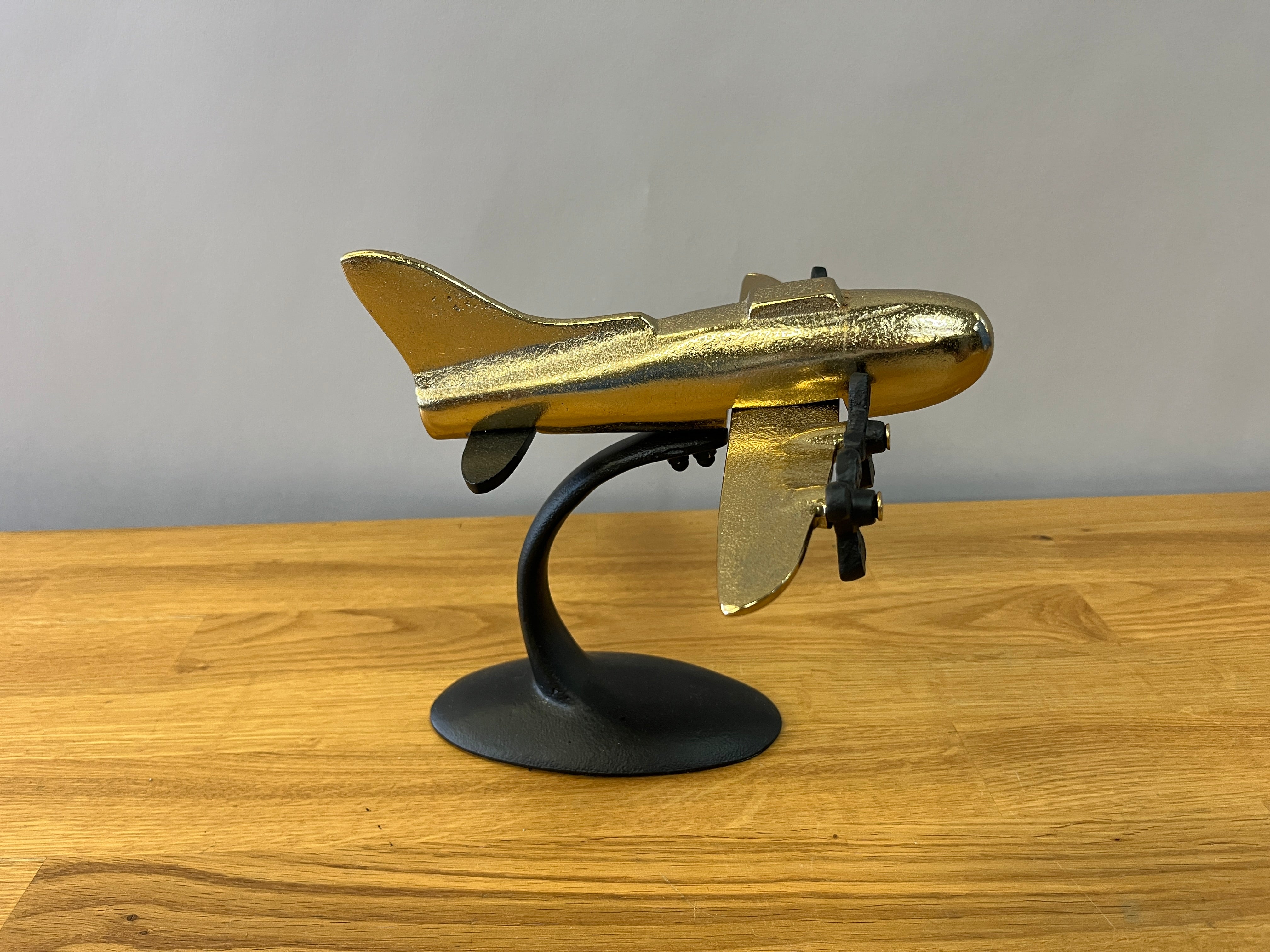 Gold Airplane