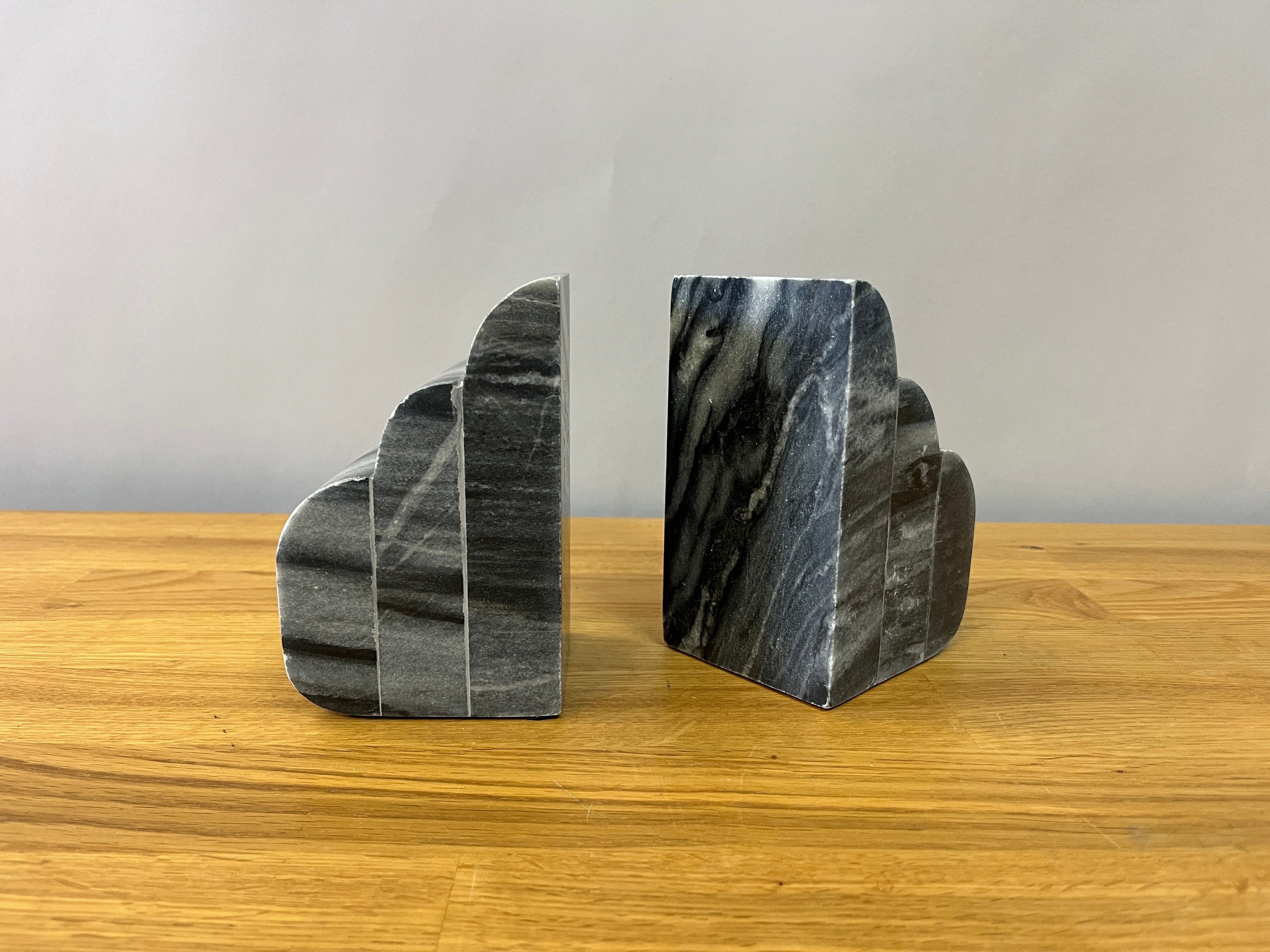 Marble Bookends
