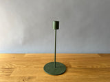 Green Taper Candle Holder