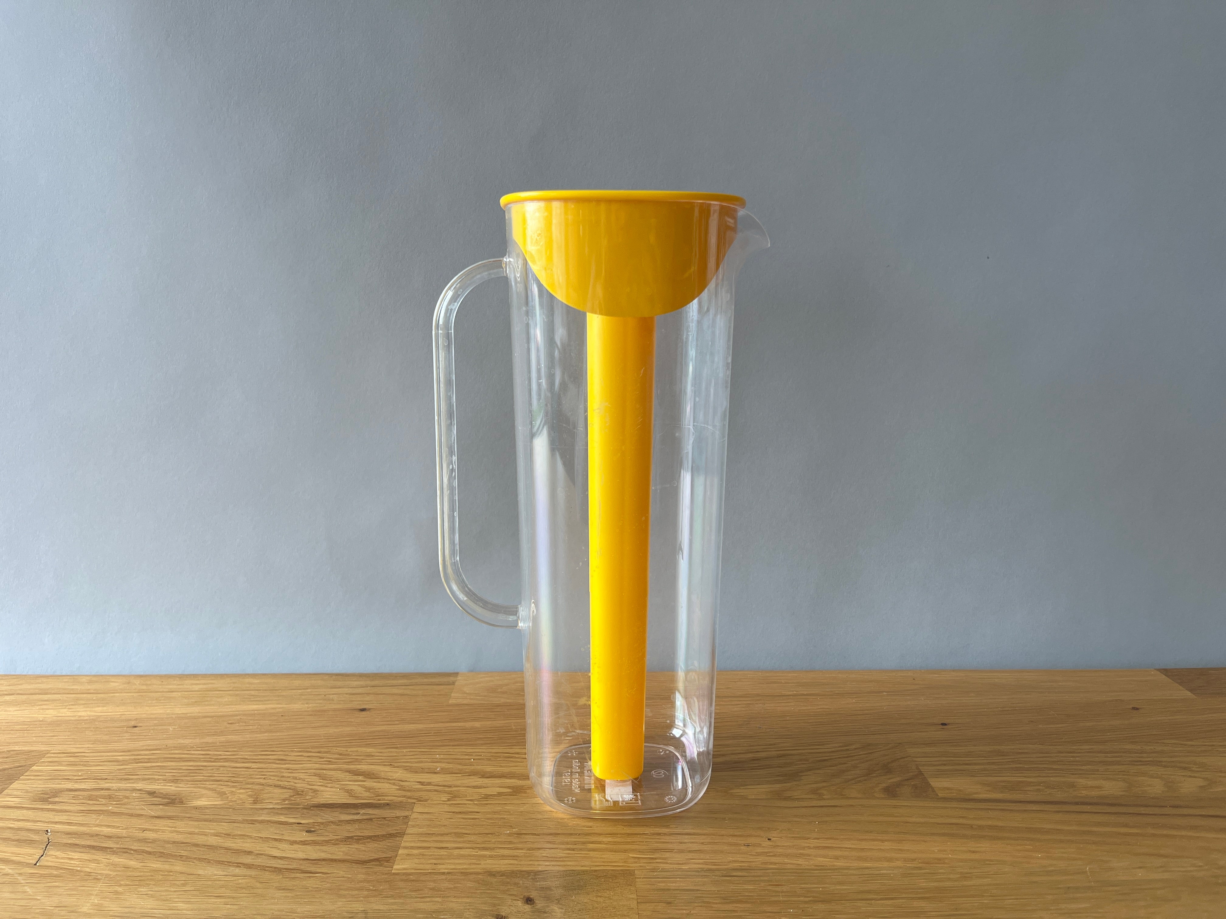 Yellow Plastic Pitcher