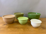 Dark Green Mixing Bowl