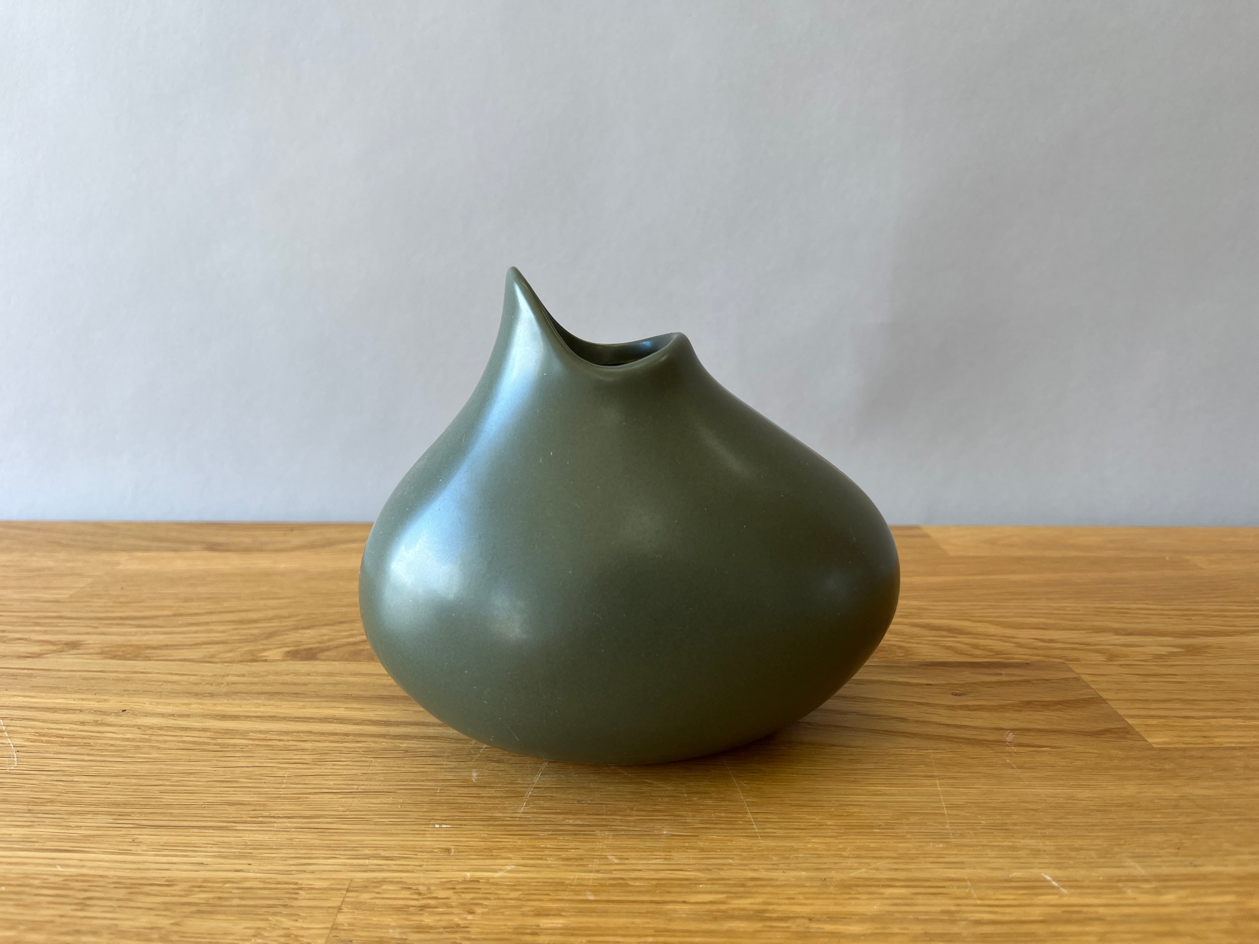 Dark Green Vase