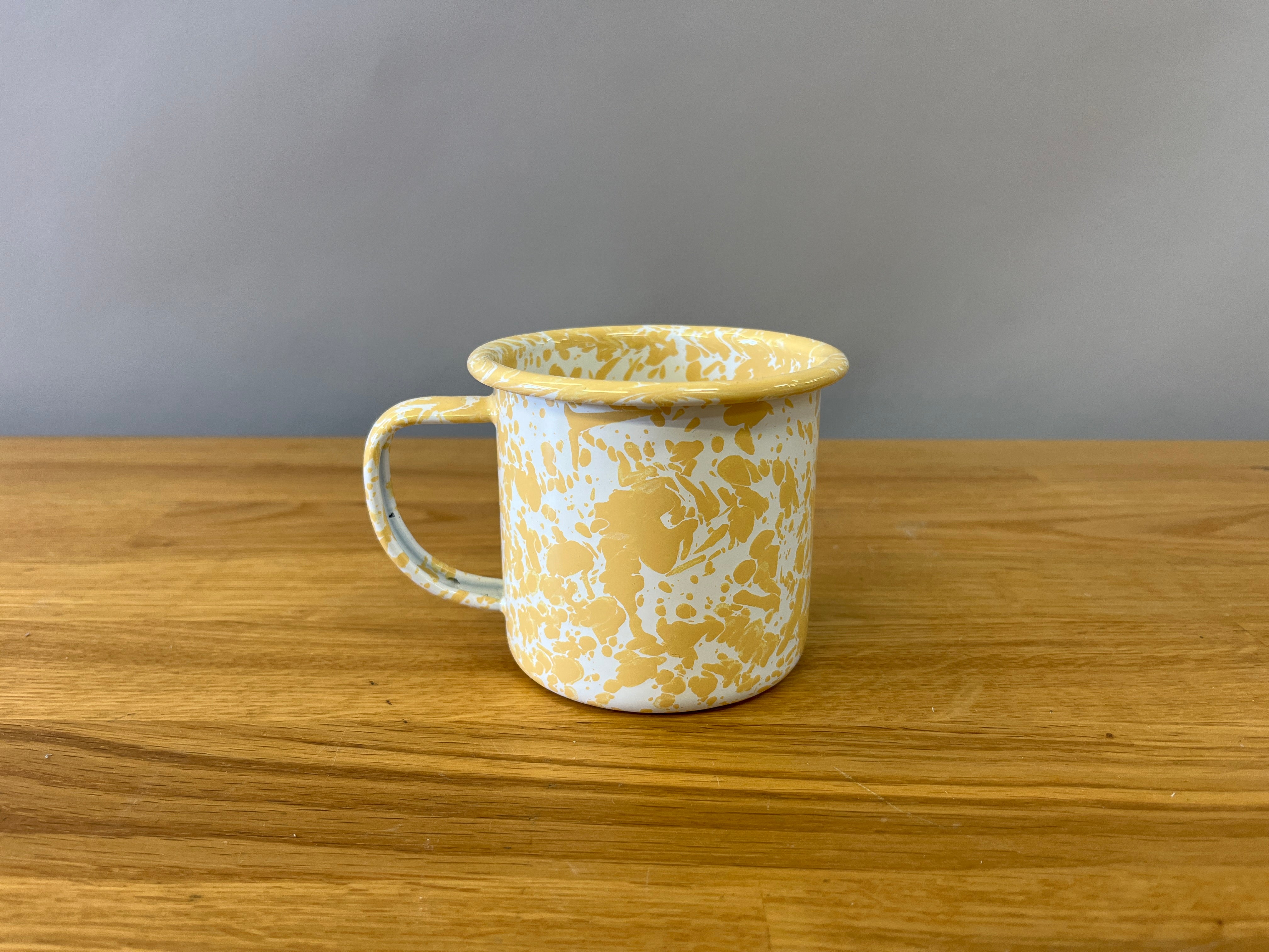 Yellow Camping Mug