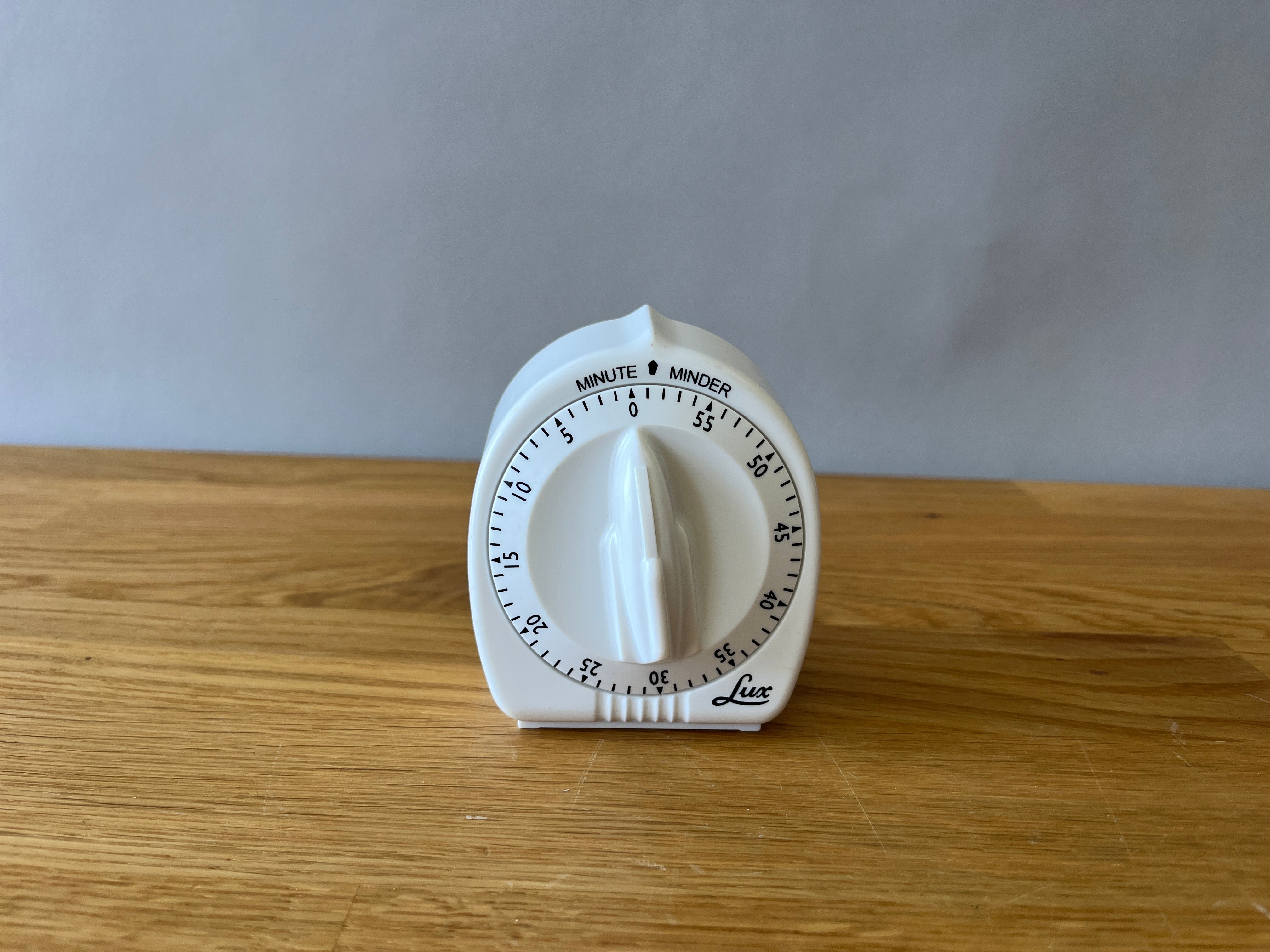 White Kitchen Timer
