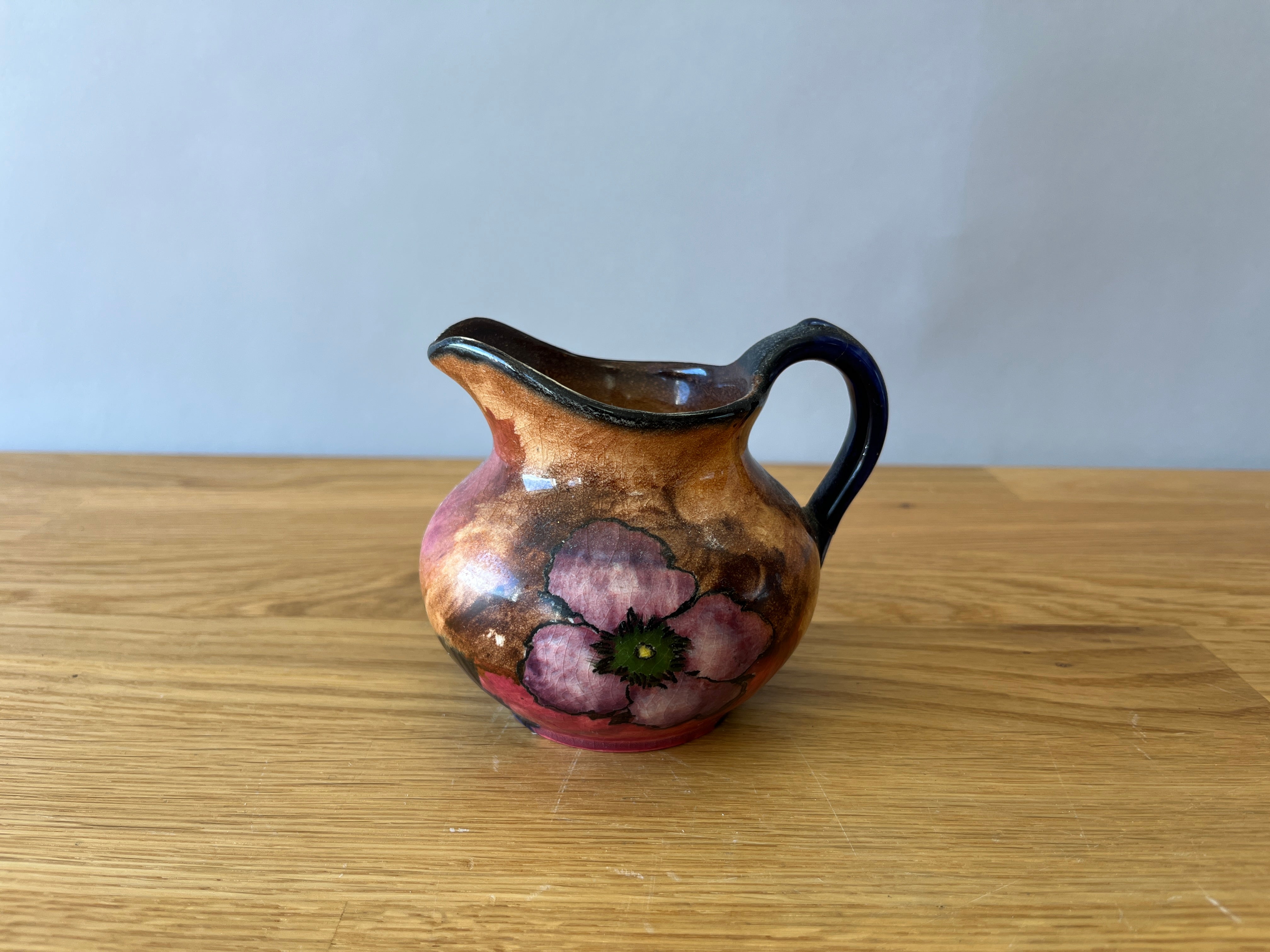 Creamer with Painted Design