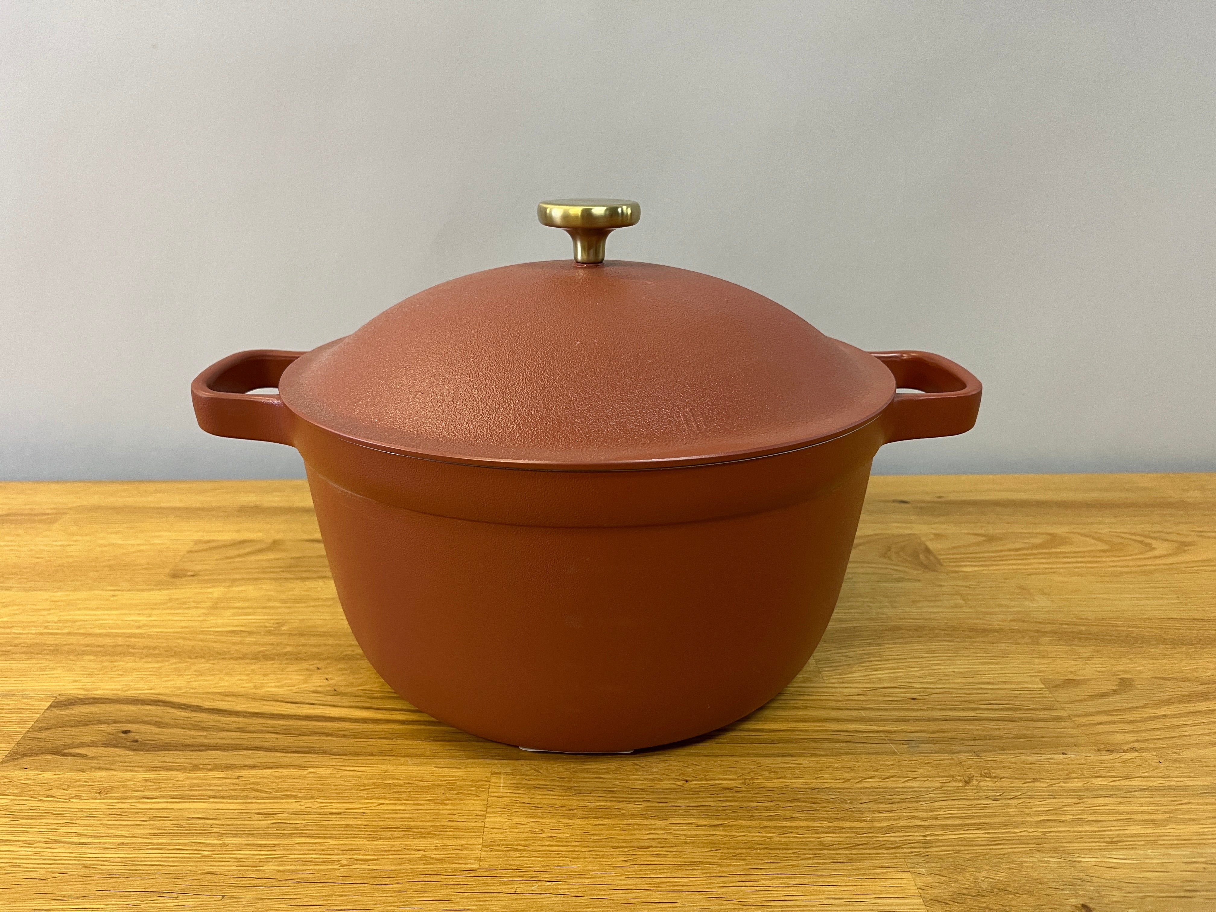Rust Brown Cooking Pot