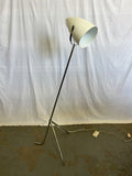 White Metal Standing Lamp