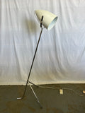 White Metal Standing Lamp