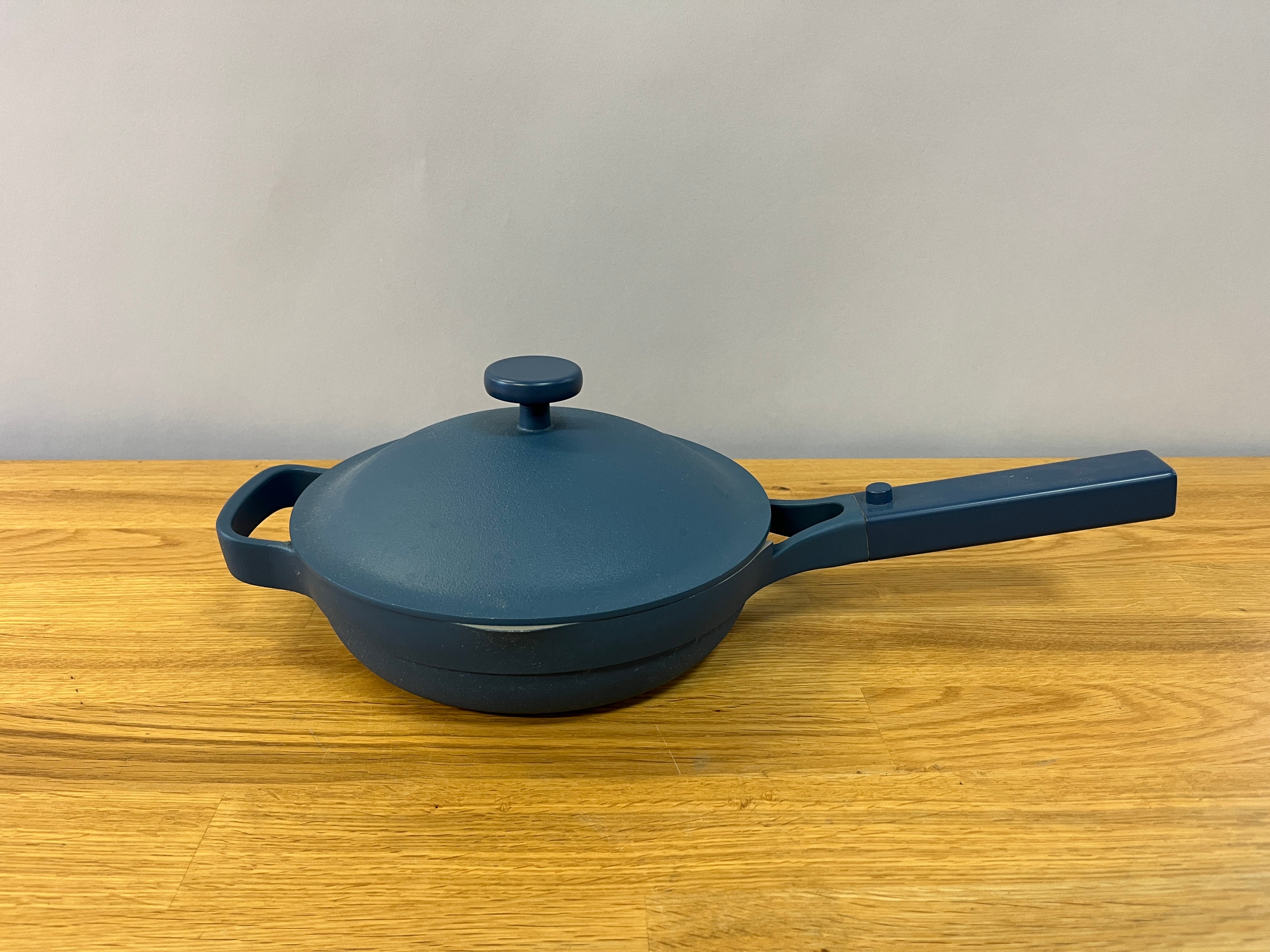 Small Dark Blue Cooking Pan