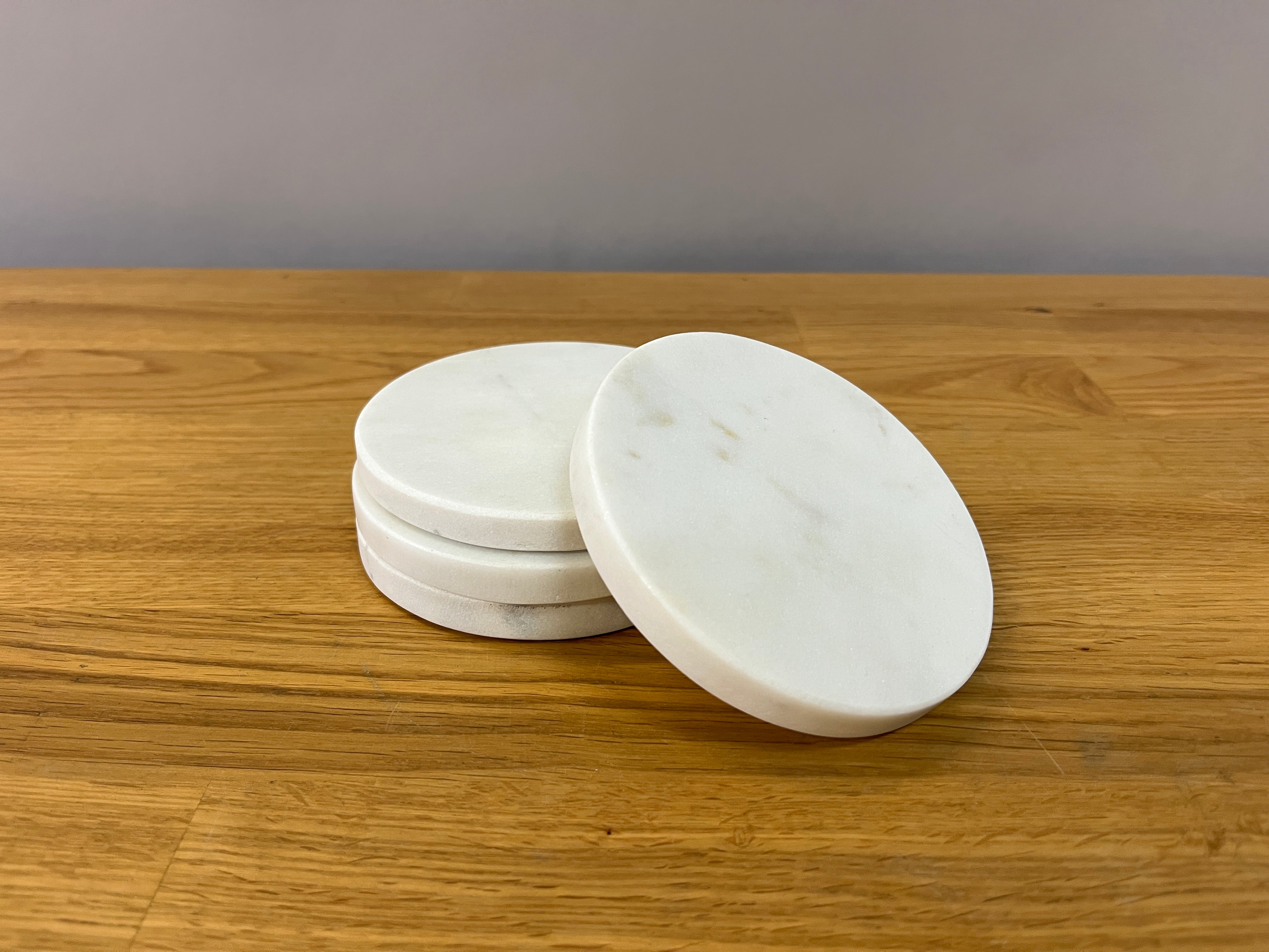 White Marble Coaster