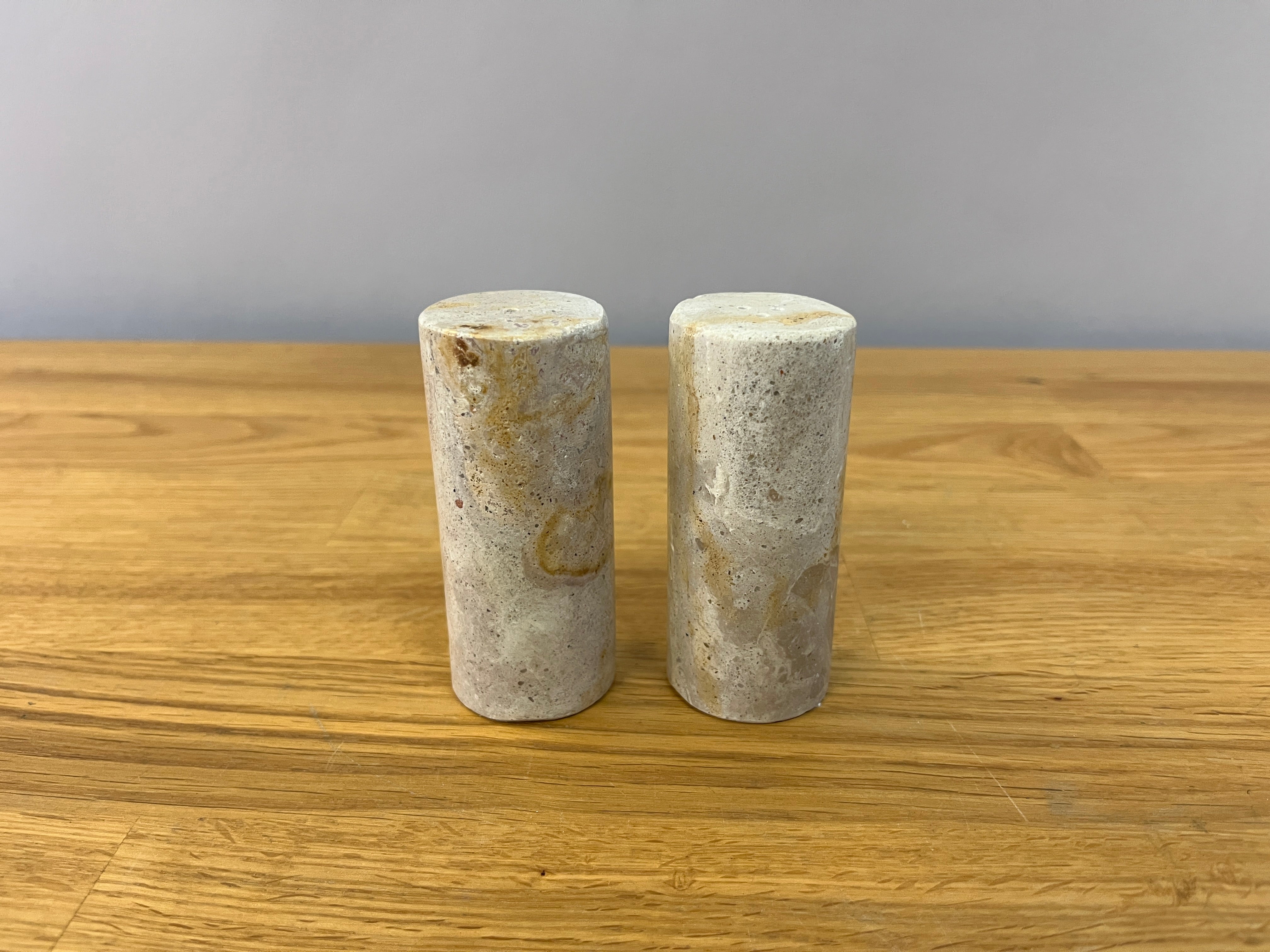 Beige Marble Salt and Pepper Shaker