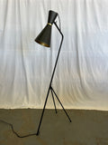 Black with Mini Tripod Standing Lamp