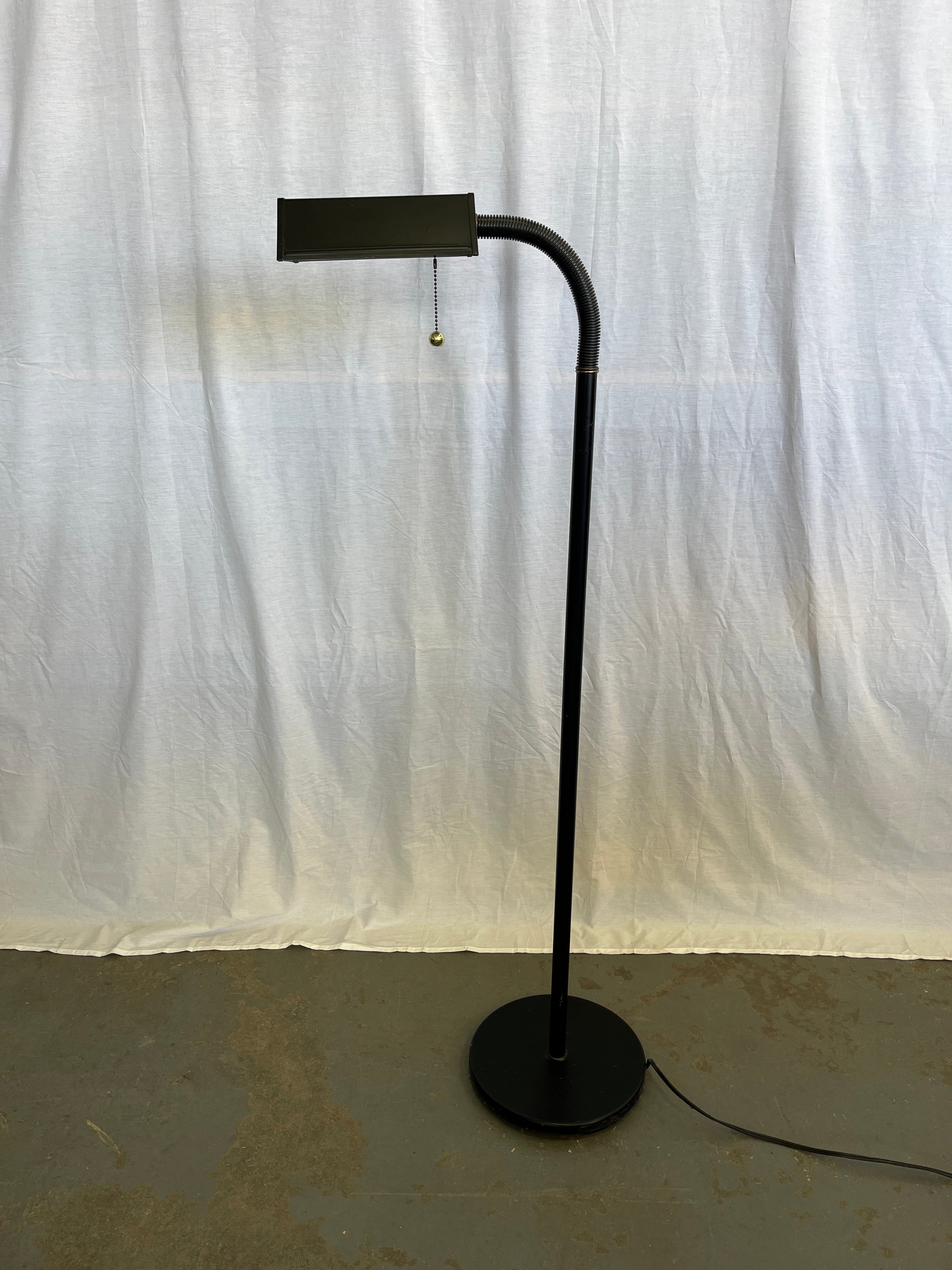 Small Black Standing Lamp