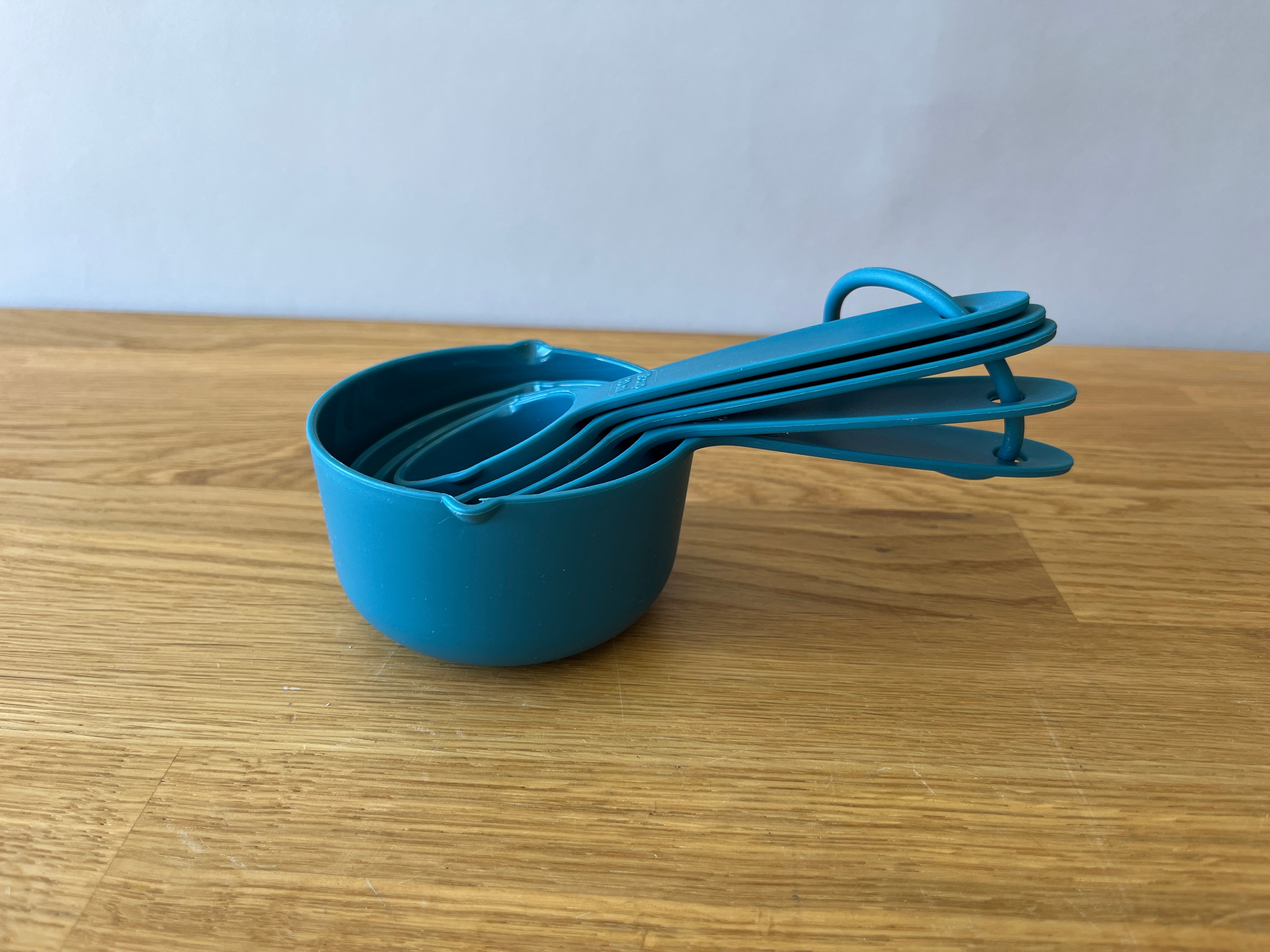 Blue Measuring Cup Set