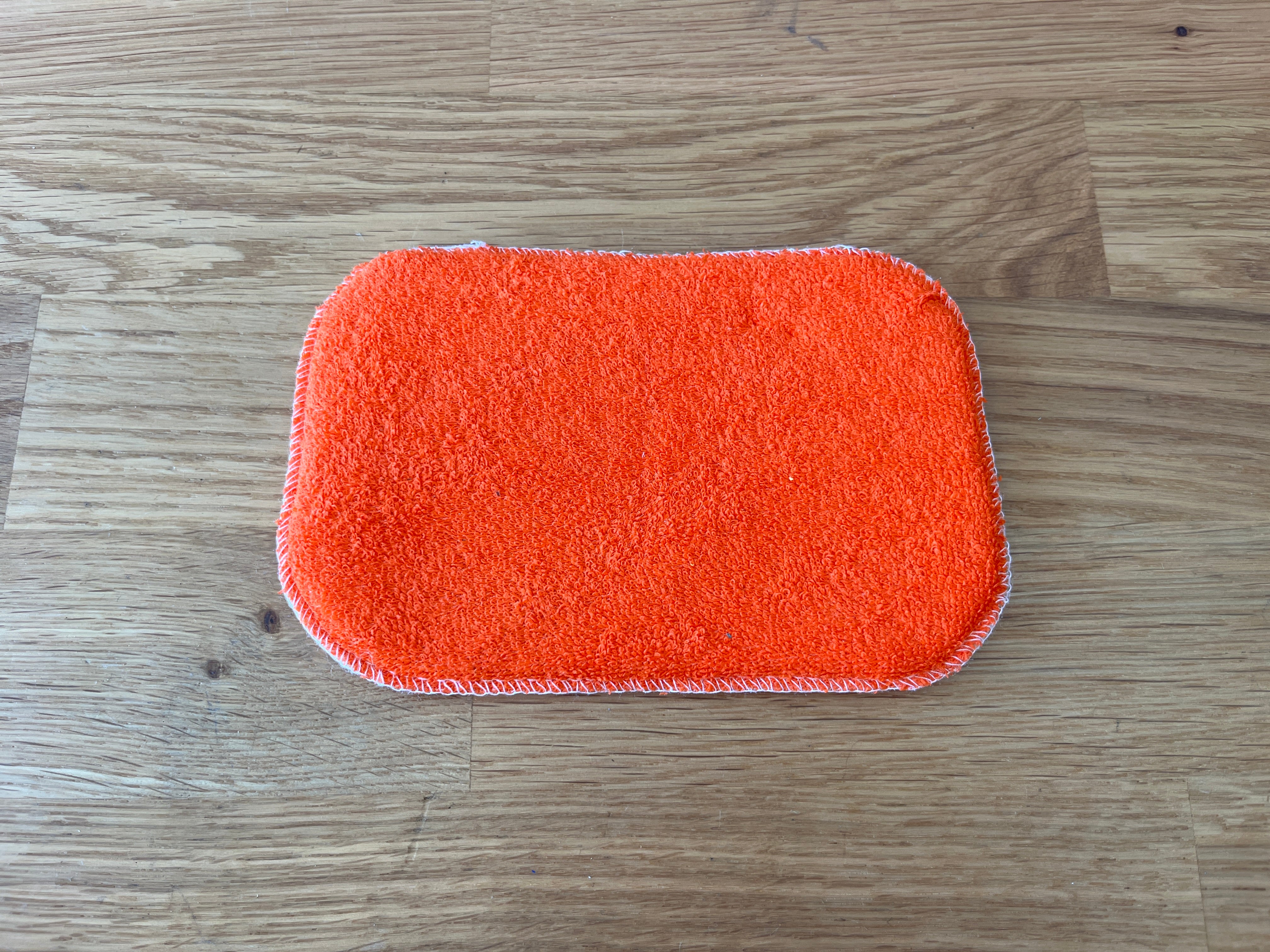 Bright Orange Dish Sponge