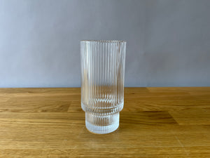 Fluted Drinking Glass