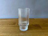 Fluted Drinking Glass