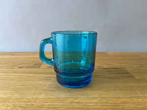 Blue Glass Mug