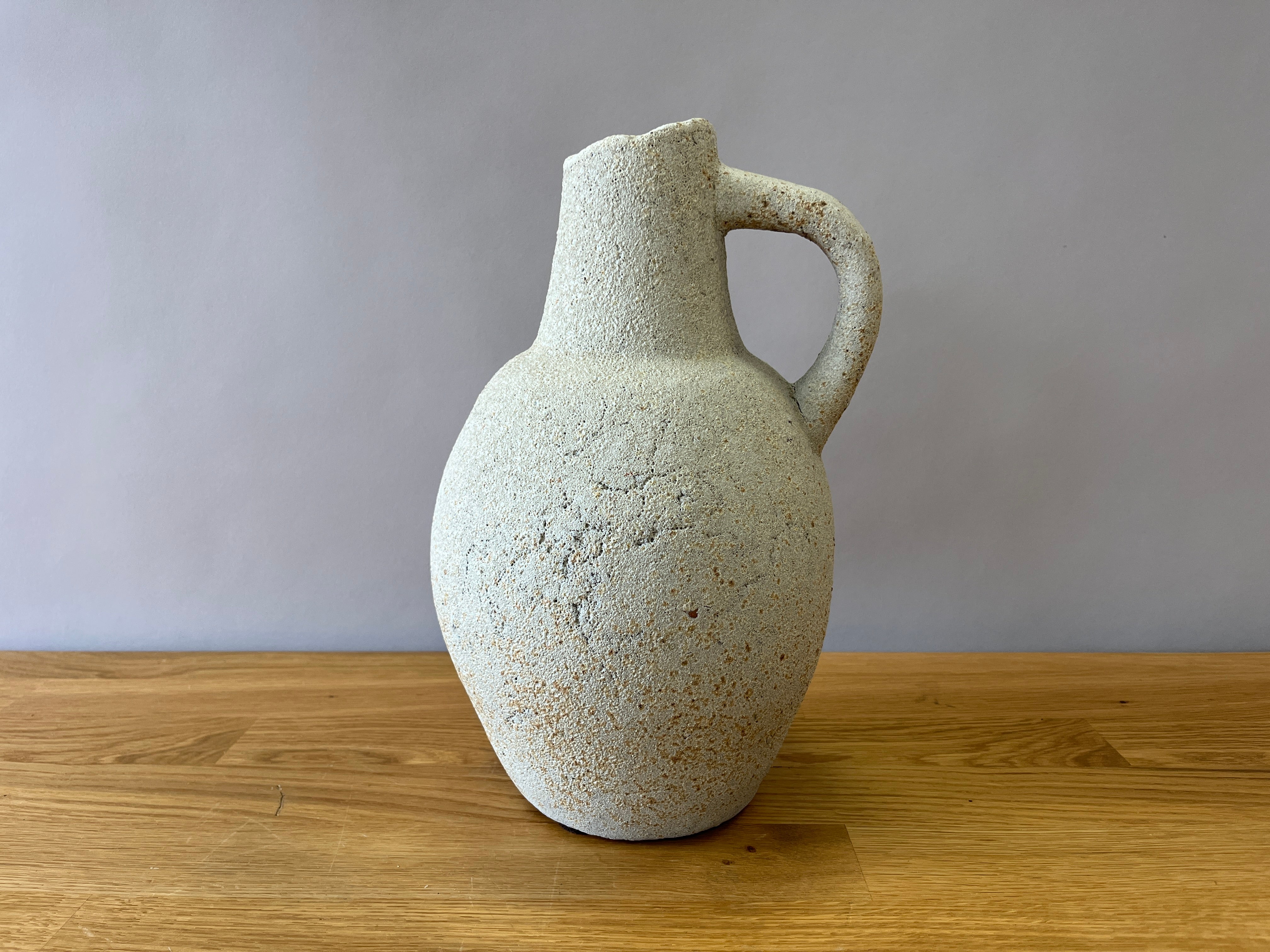 Grey Concrete Vase
