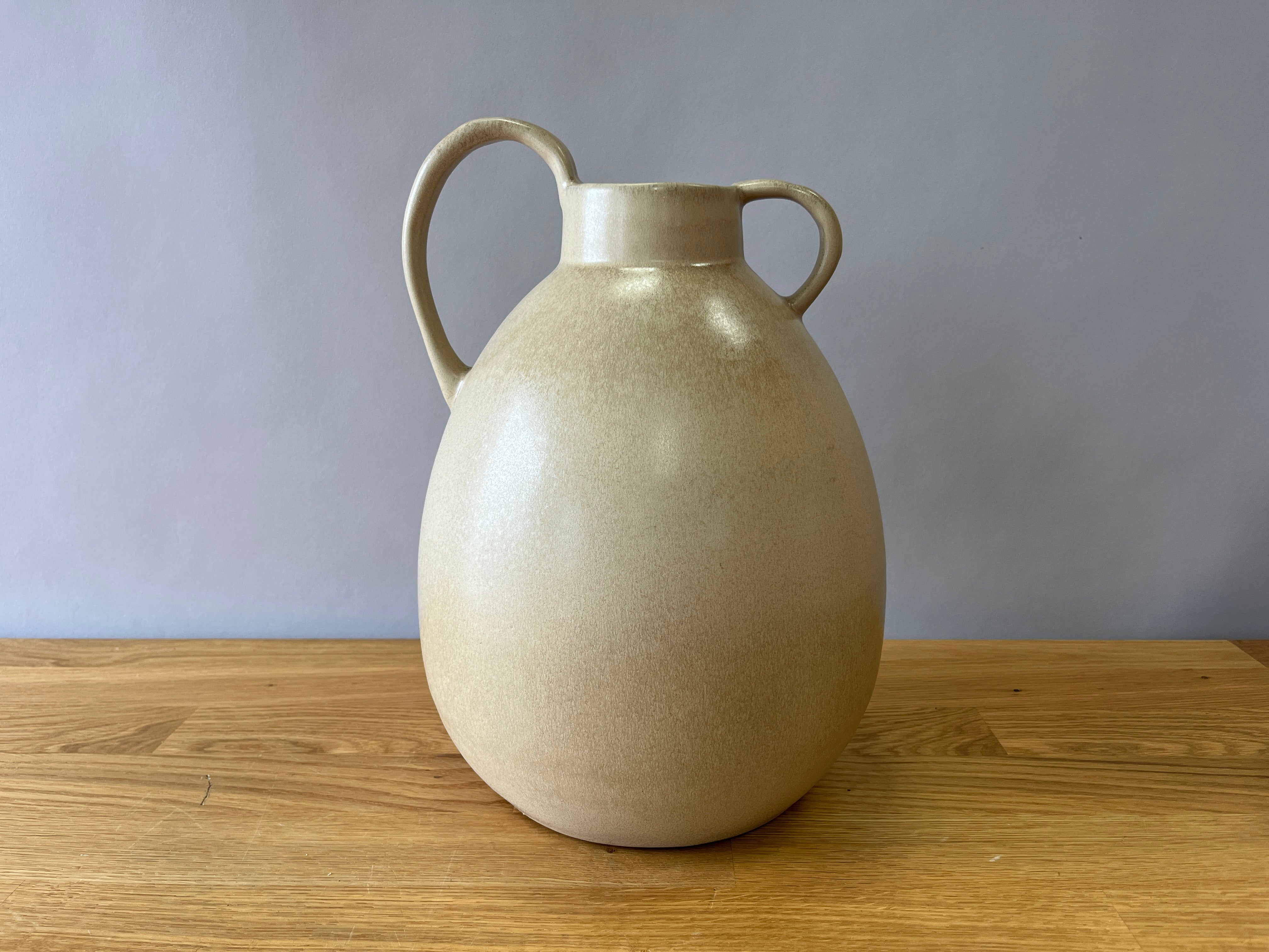 Large Beige Vase